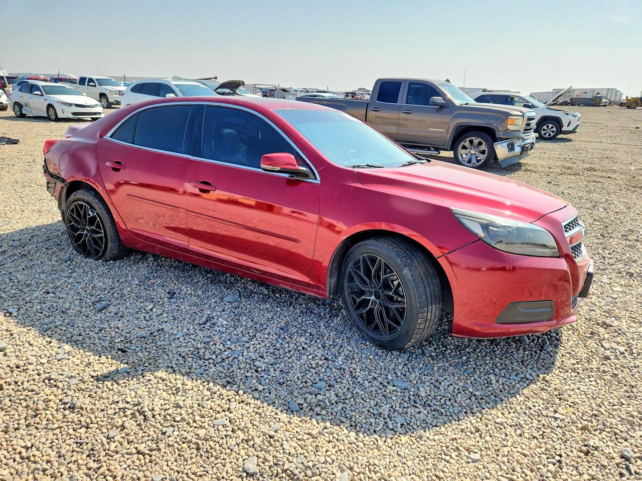 2013 Chevrolet Malibu 1lt Red vin: 1G11C5SA6DF356978