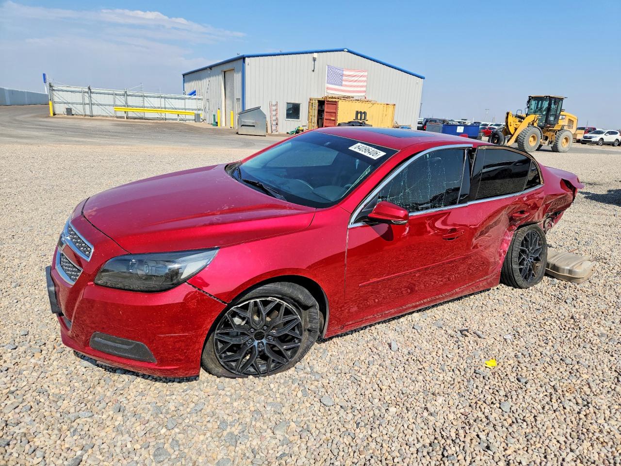 2013 Chevrolet Malibu 1lt Red vin: 1G11C5SA6DF356978