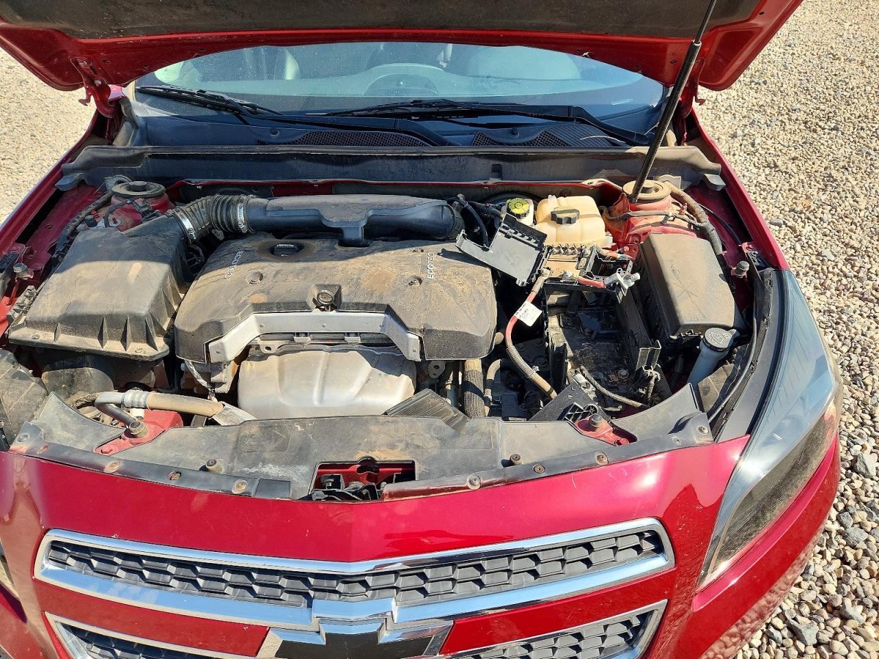 2013 Chevrolet Malibu 1lt Red vin: 1G11C5SA6DF356978