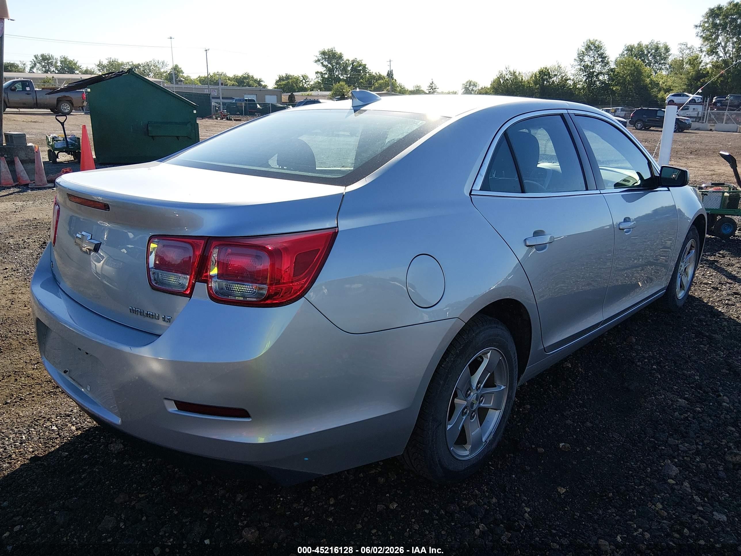 2016 Chevrolet Malibu Limited Lt Silver vin: 1G11C5SA6GF147258