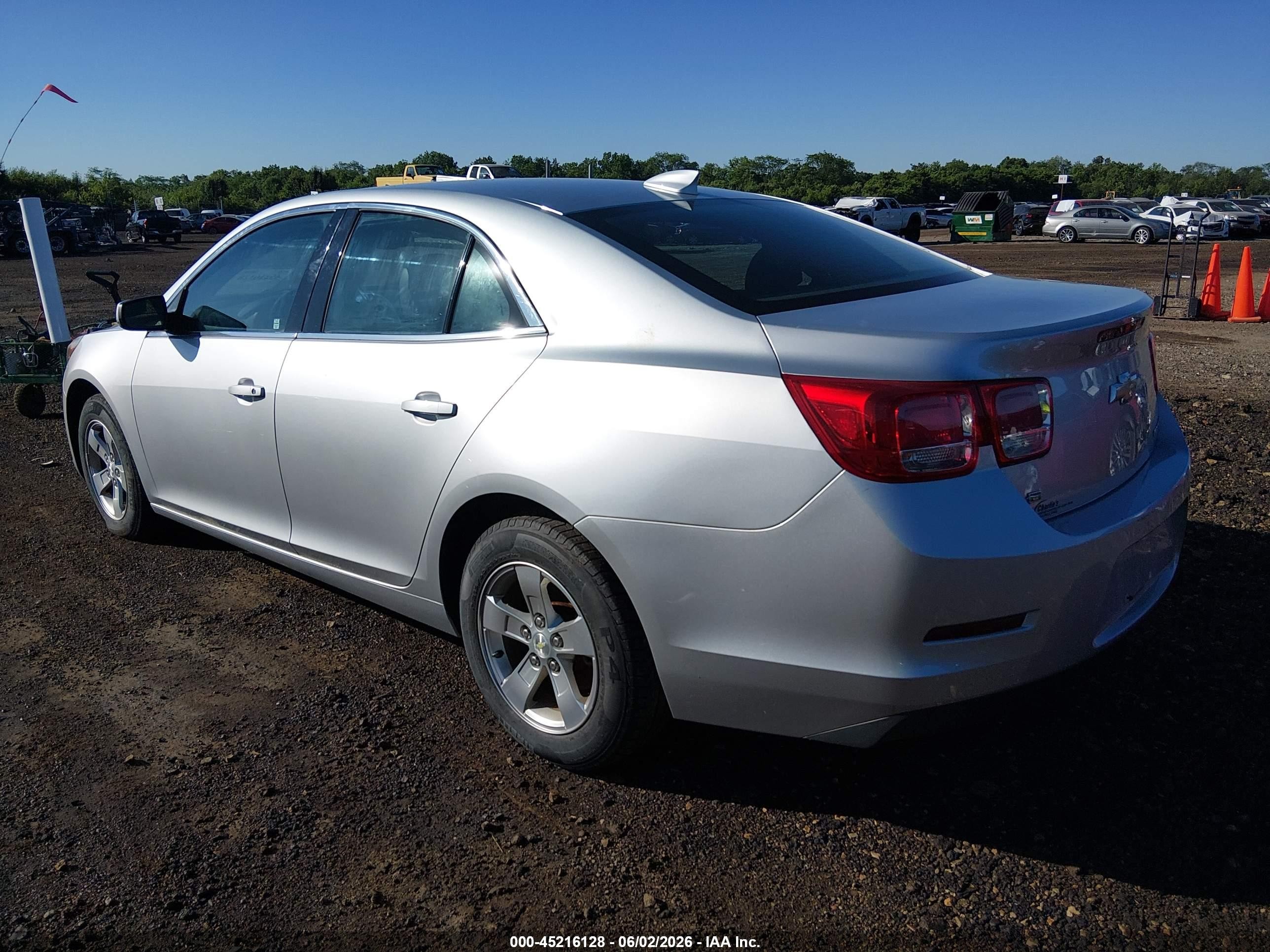 2016 Chevrolet Malibu Limited Lt Silver vin: 1G11C5SA6GF147258