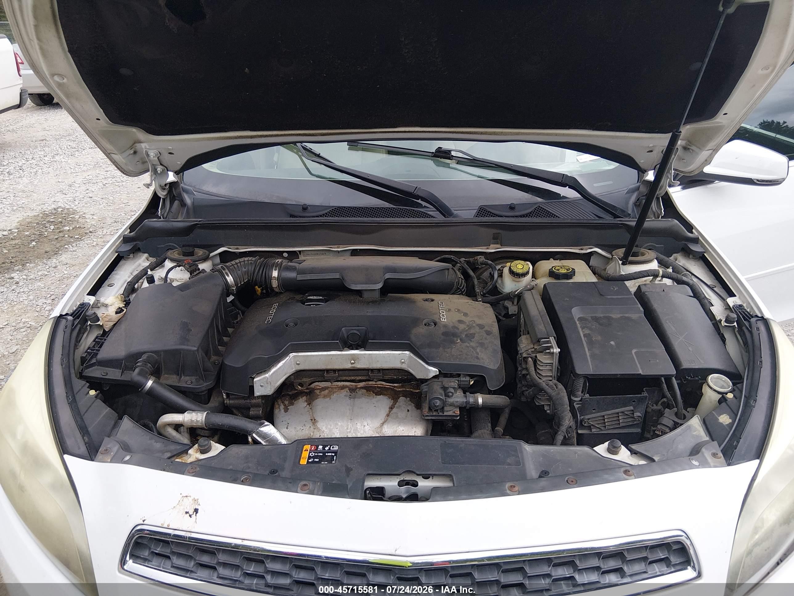 2013 Chevrolet Malibu 1lt White vin: 1G11C5SA7DF173637