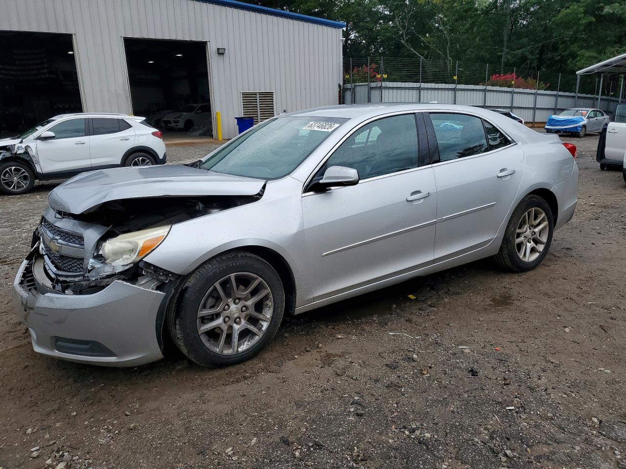 2013 Chevrolet Malibu 1lt Silver vin: 1G11C5SA7DF191829
