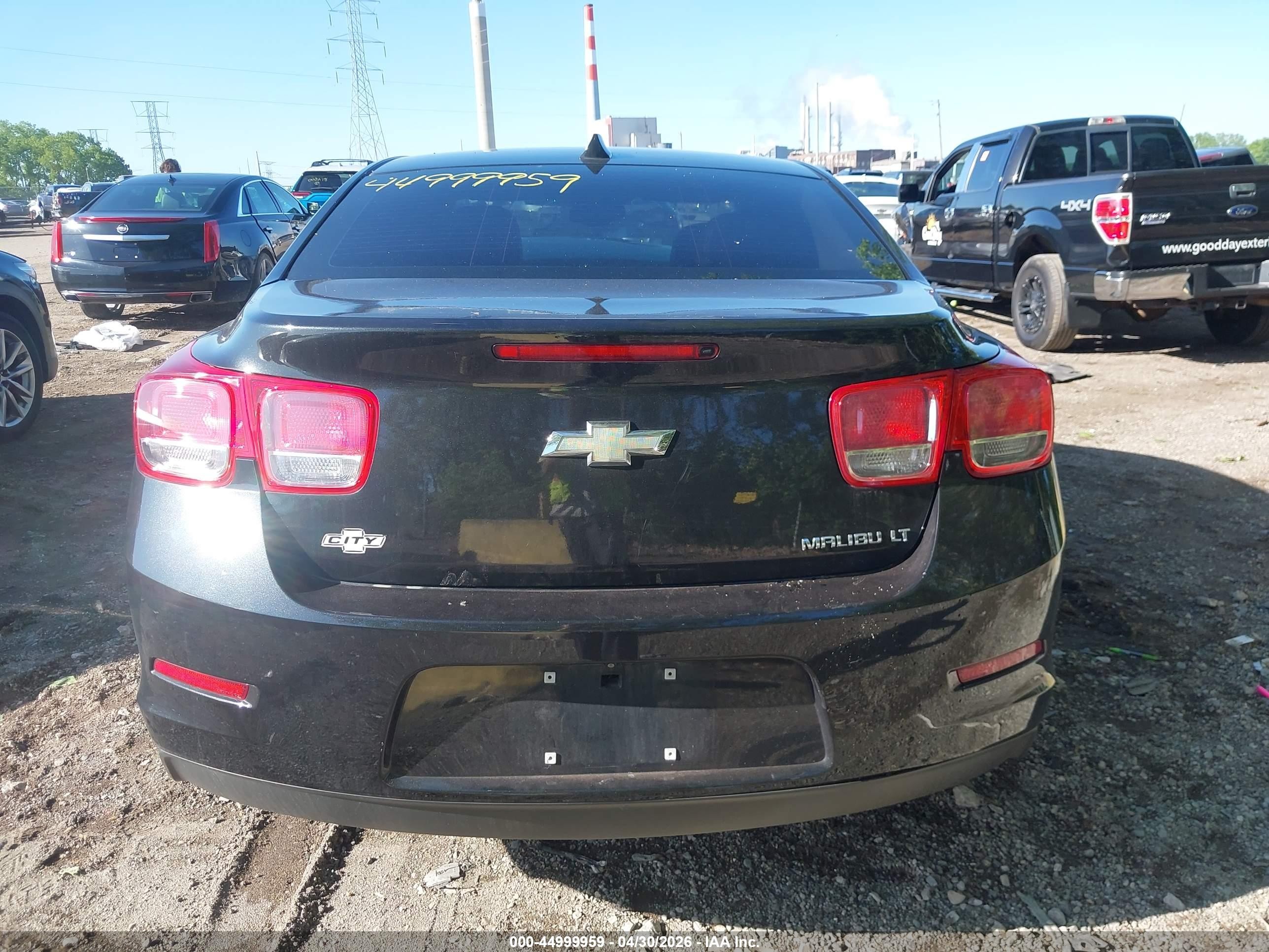 2013 Chevrolet Malibu 1lt Черный vin: 1G11C5SA7DF208659