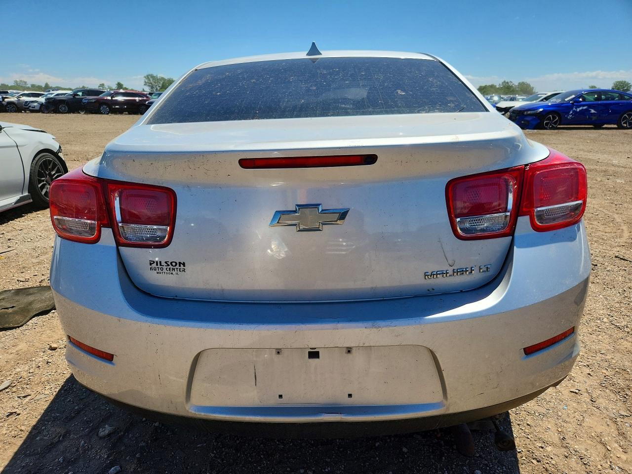 2013 Chevrolet Malibu 1lt Silver vin: 1G11C5SA7DF230452