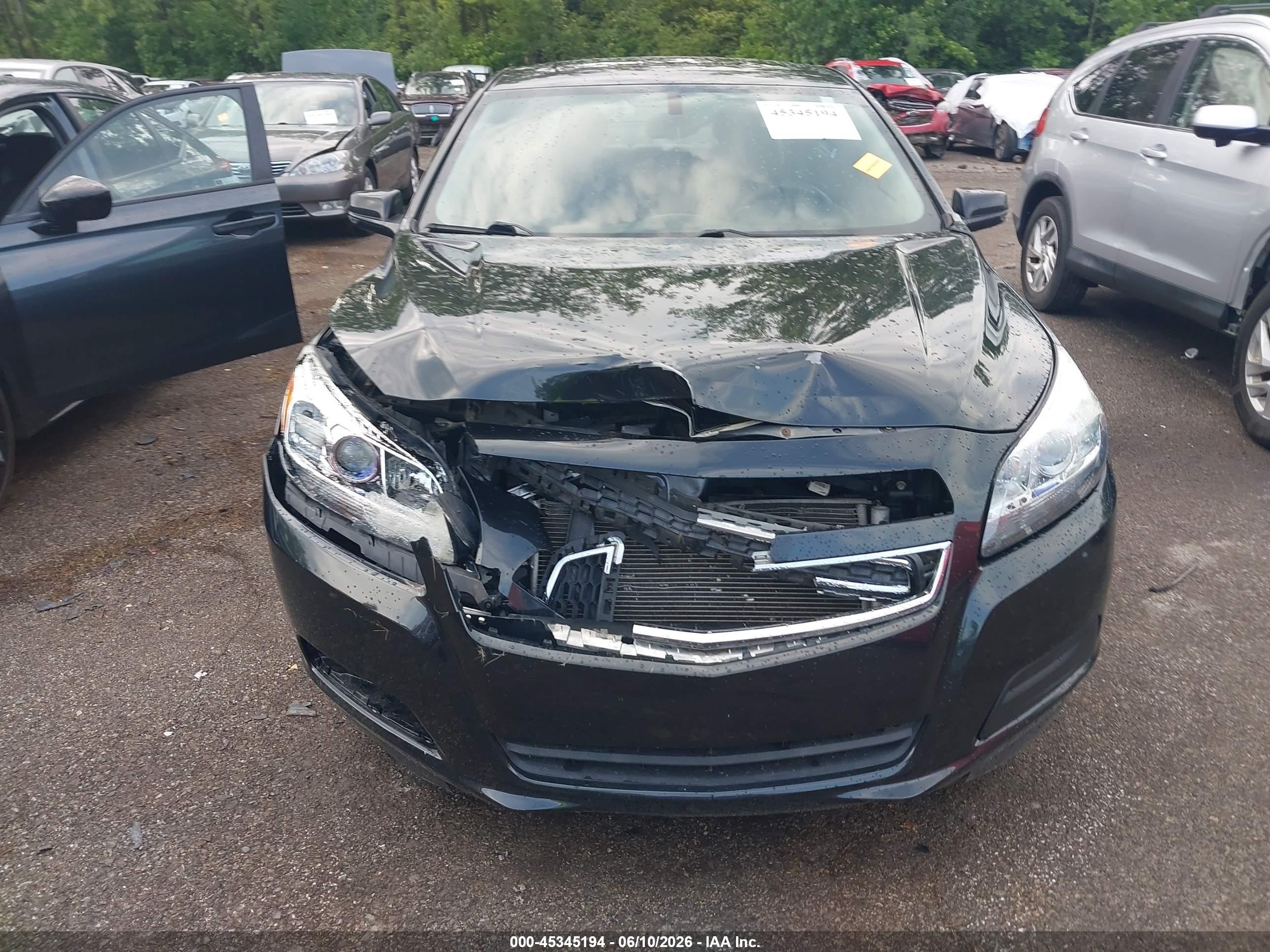 2013 Chevrolet Malibu 1lt Черный vin: 1G11C5SA7DF319020