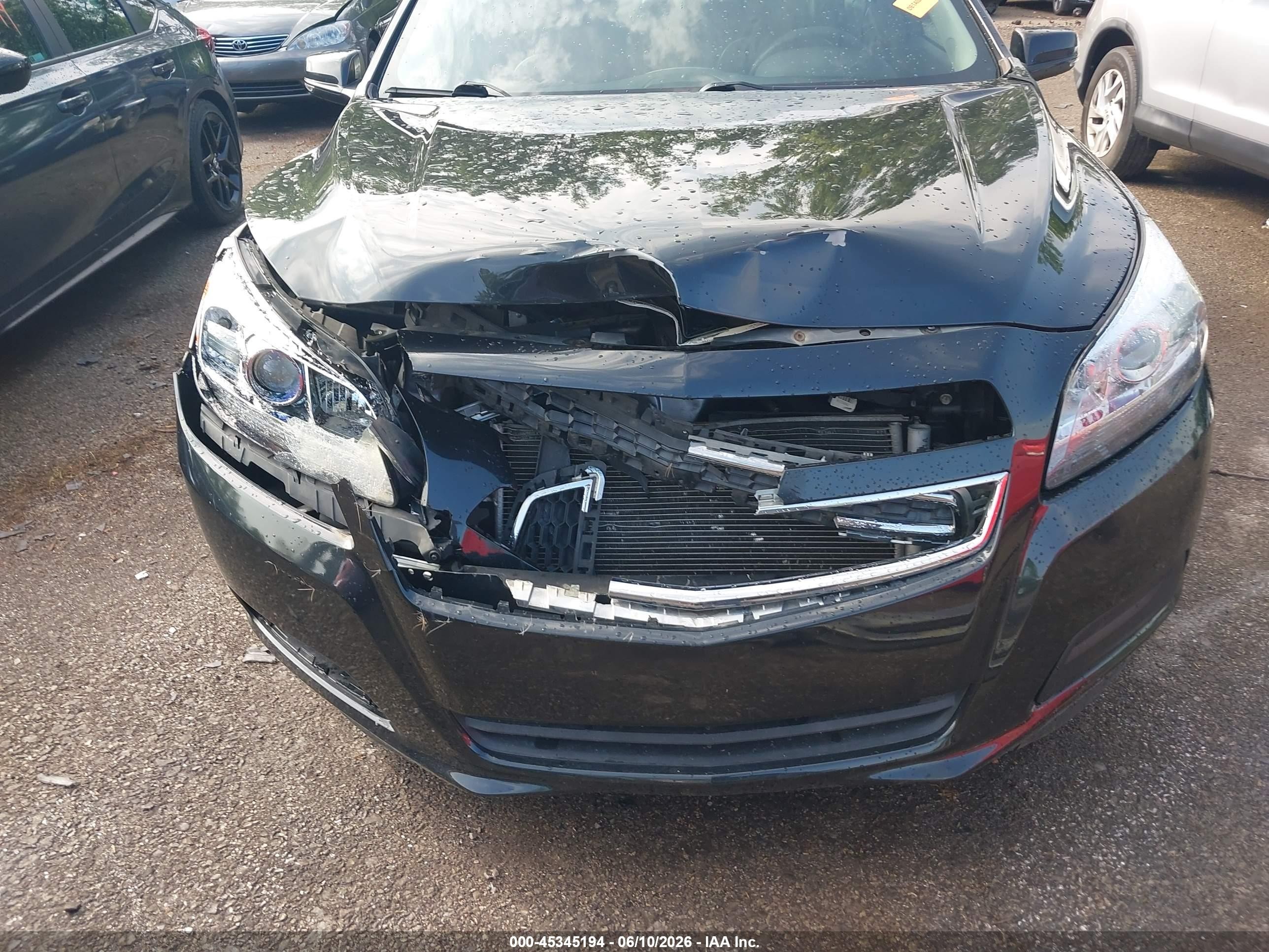2013 Chevrolet Malibu 1lt Черный vin: 1G11C5SA7DF319020