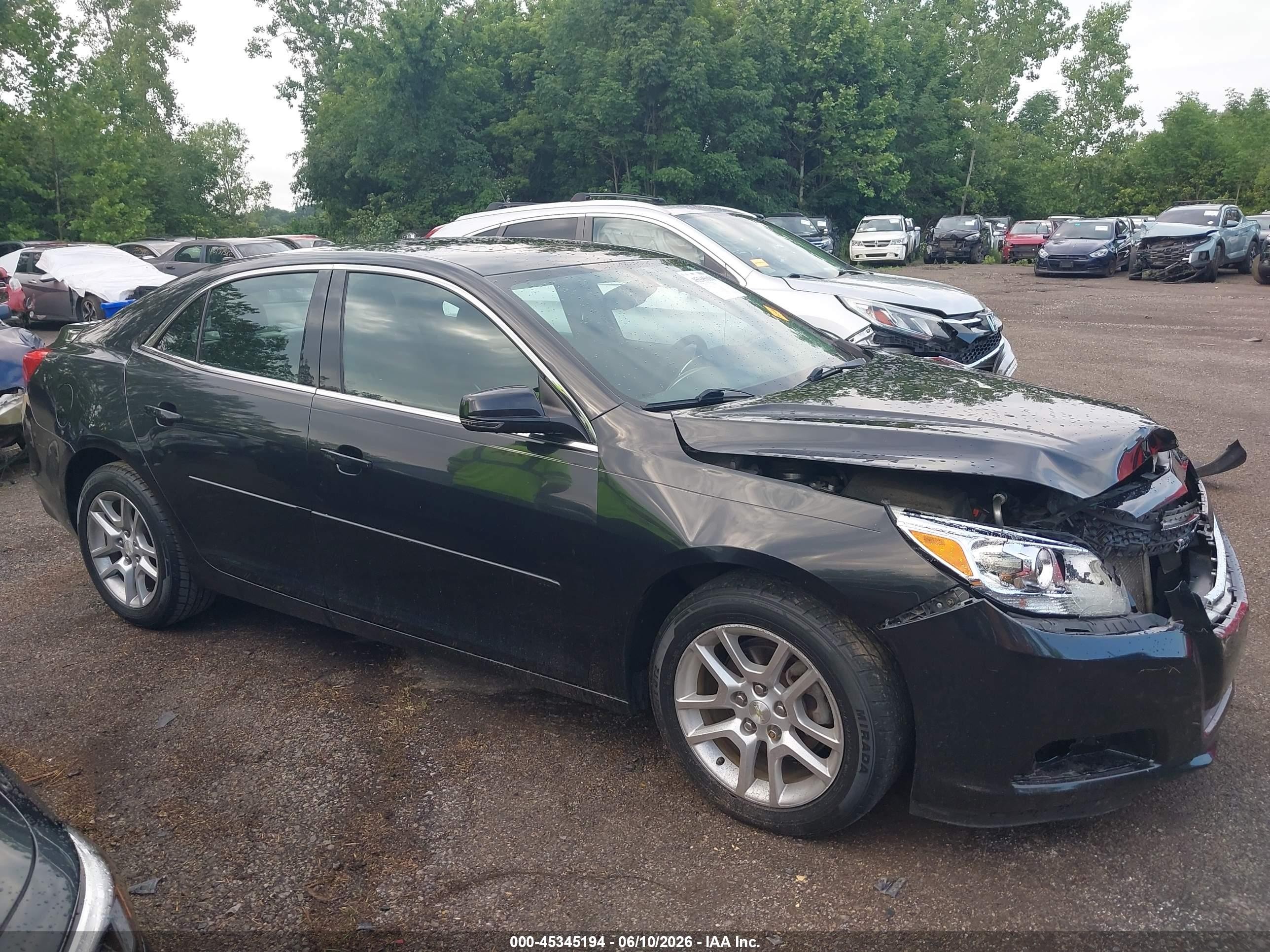 2013 Chevrolet Malibu 1lt Черный vin: 1G11C5SA7DF319020