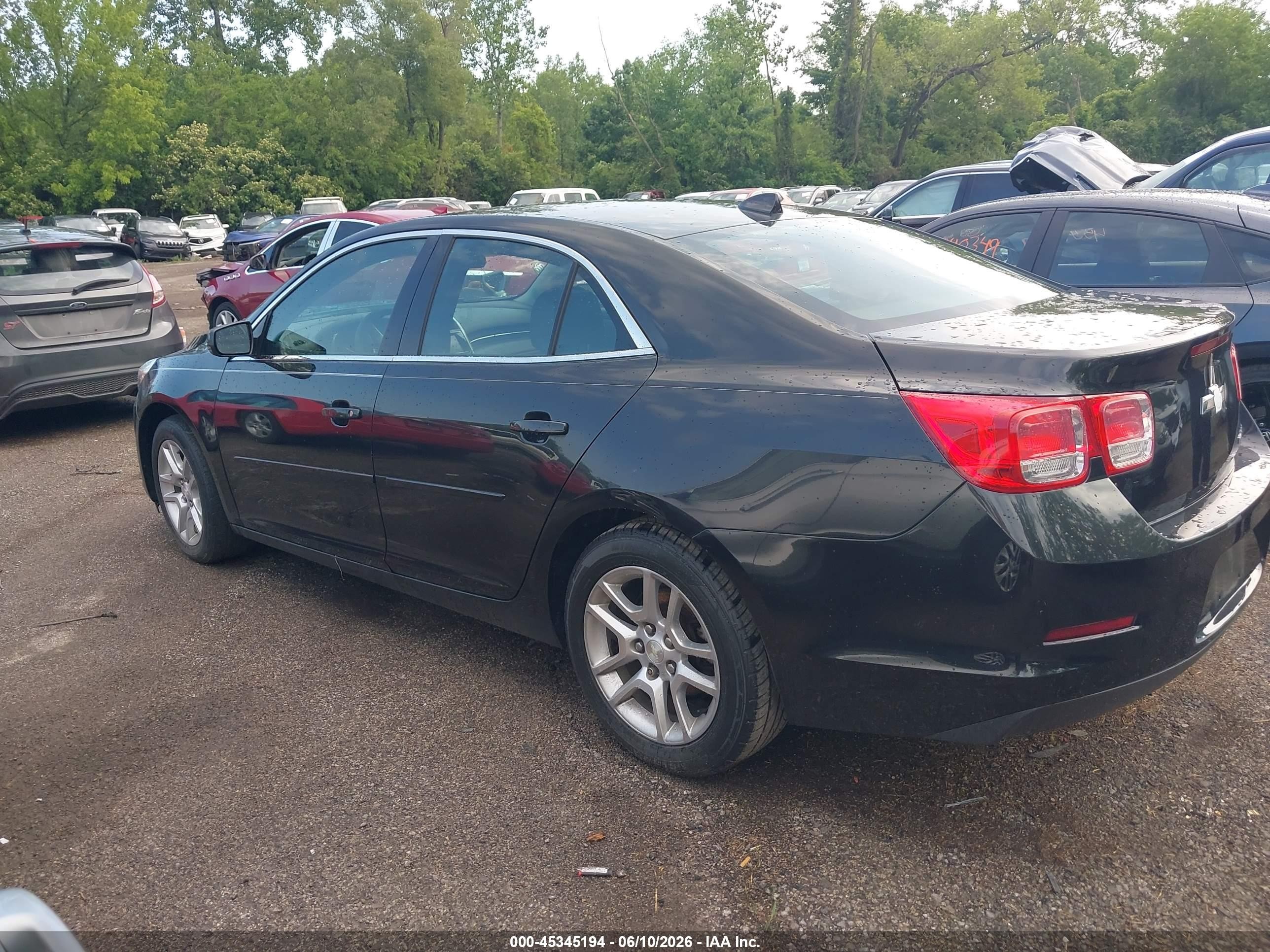 2013 Chevrolet Malibu 1lt Черный vin: 1G11C5SA7DF319020