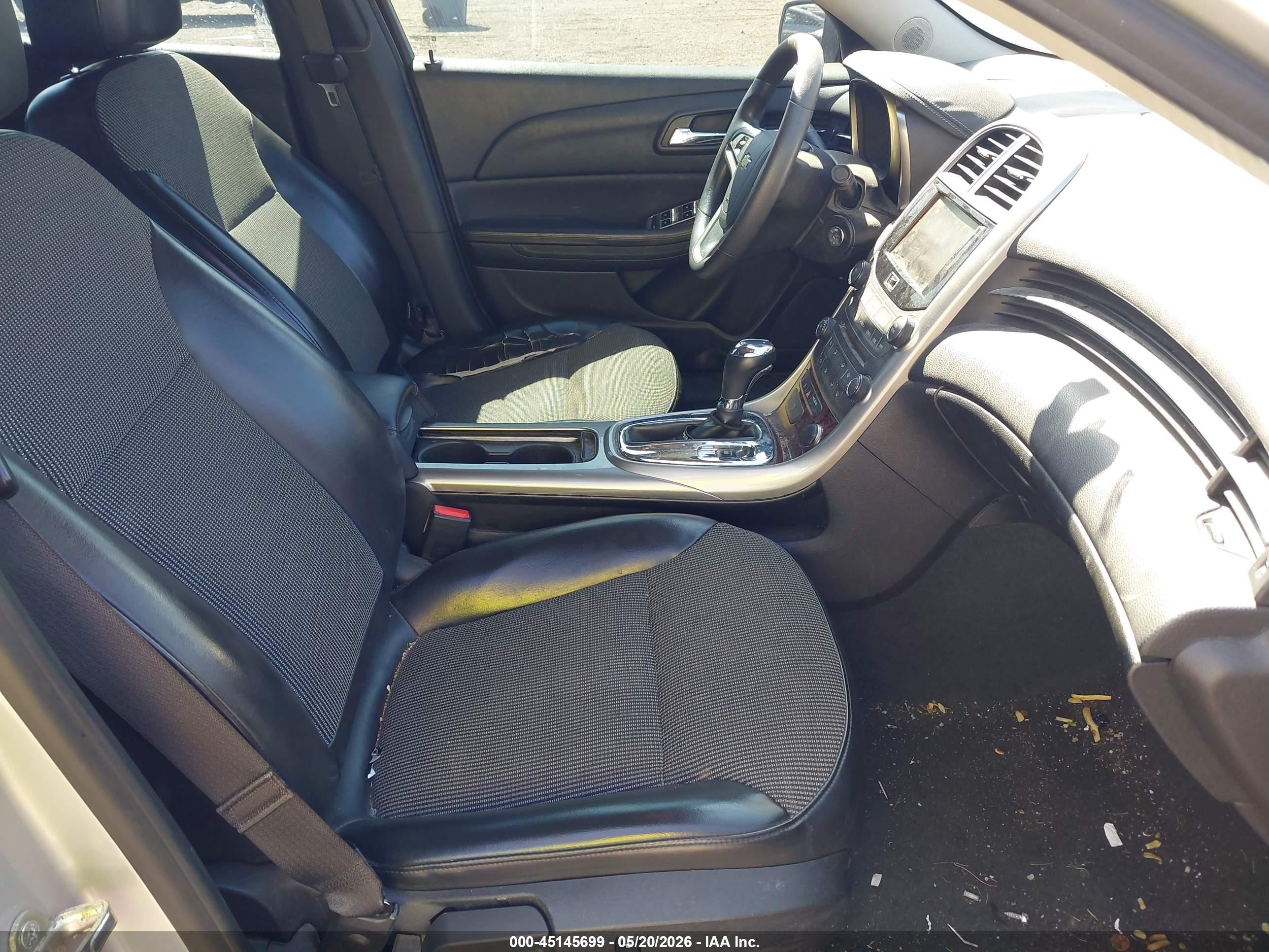 2013 Chevrolet Malibu 1lt Silver vin: 1G11C5SA7DF325531