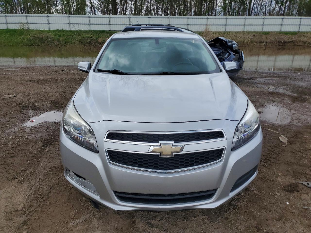2013 Chevrolet Malibu 1lt Silver vin: 1G11C5SA7DF325884