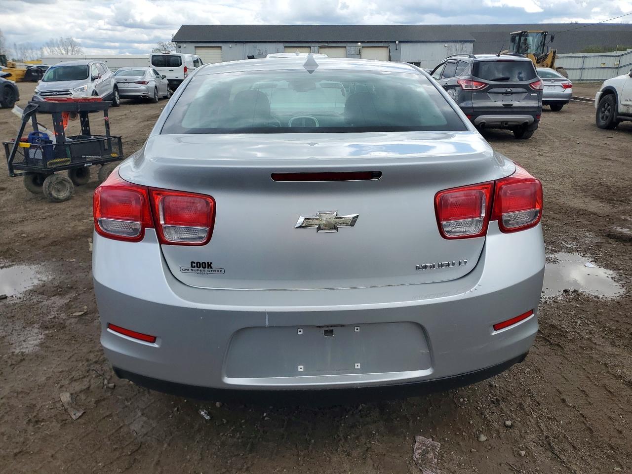 2013 Chevrolet Malibu 1lt Silver vin: 1G11C5SA7DF325884