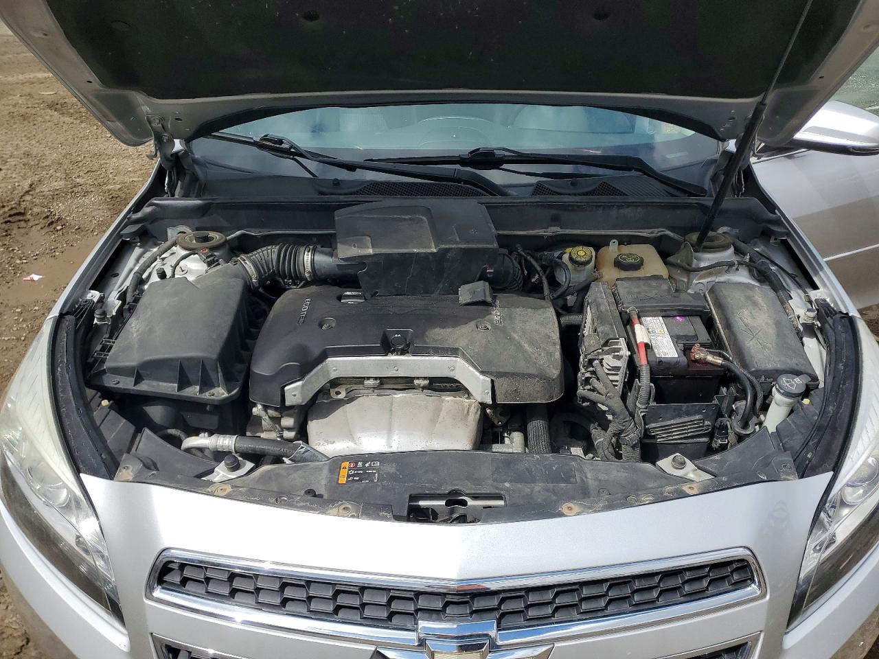 2013 Chevrolet Malibu 1lt Silver vin: 1G11C5SA7DF325884