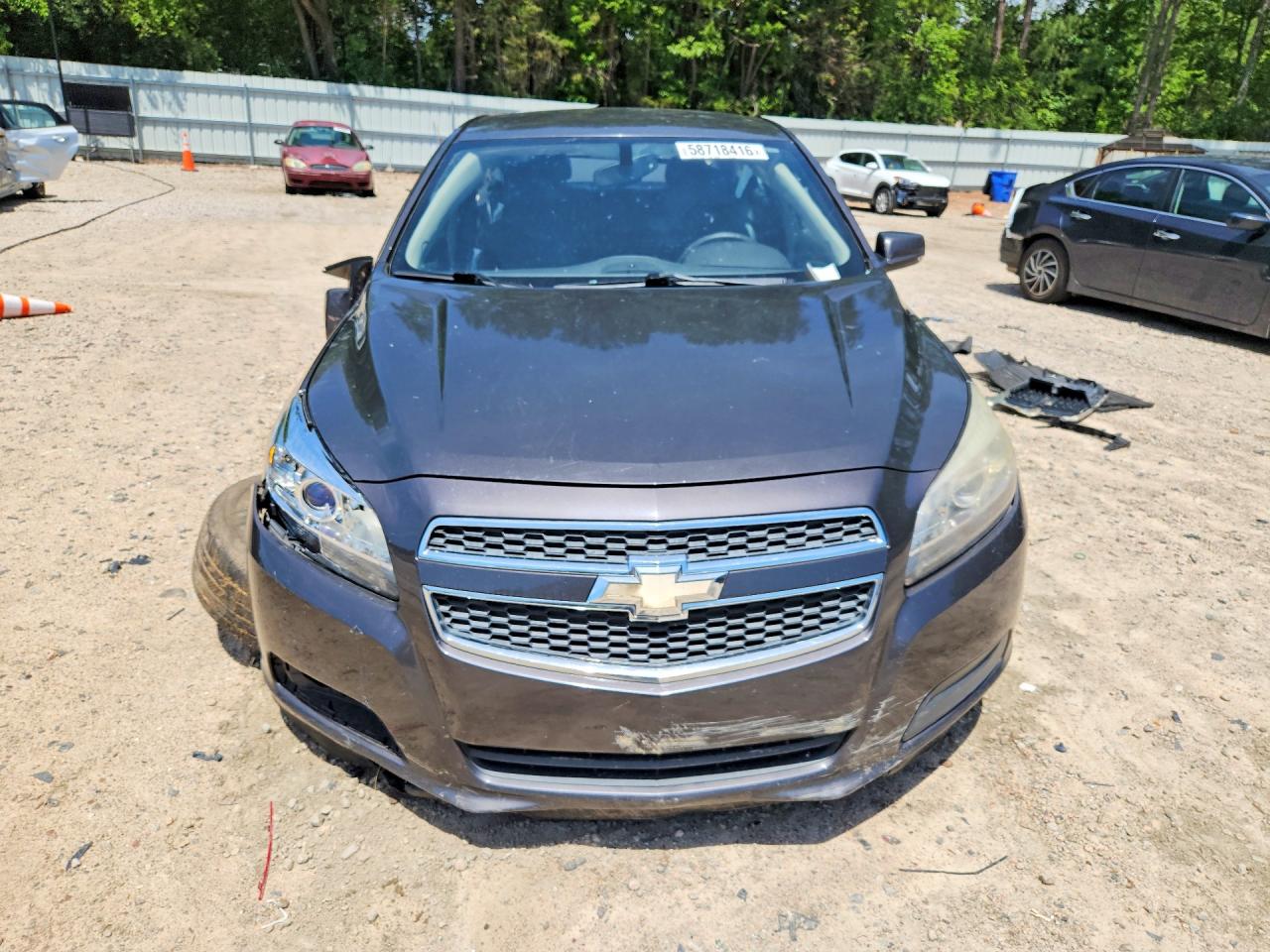 2013 Chevrolet Malibu 1lt Gray vin: 1G11C5SA7DF336626