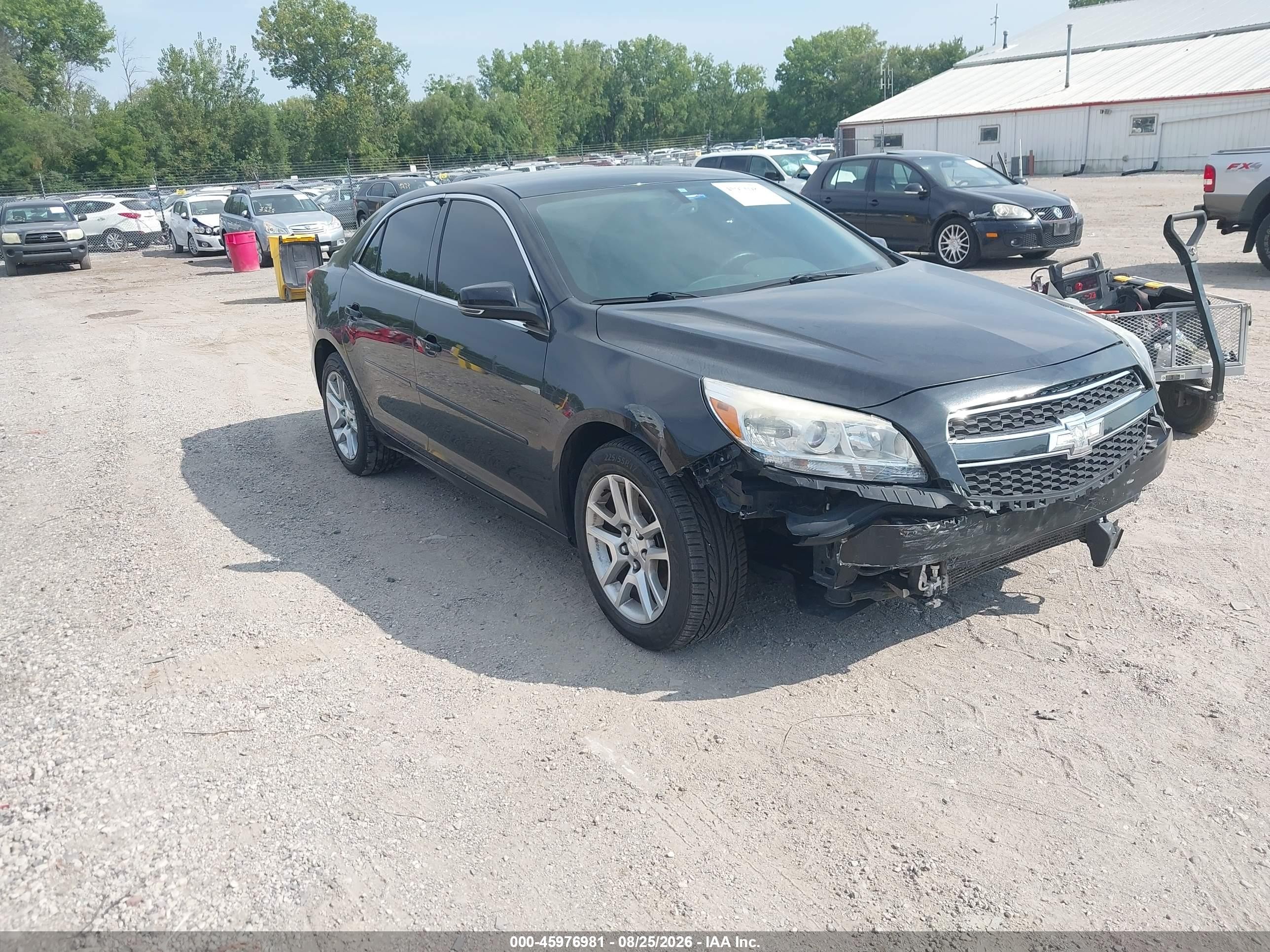 2013 Chevrolet Malibu 1lt Black vin: 1G11C5SA7DF344967