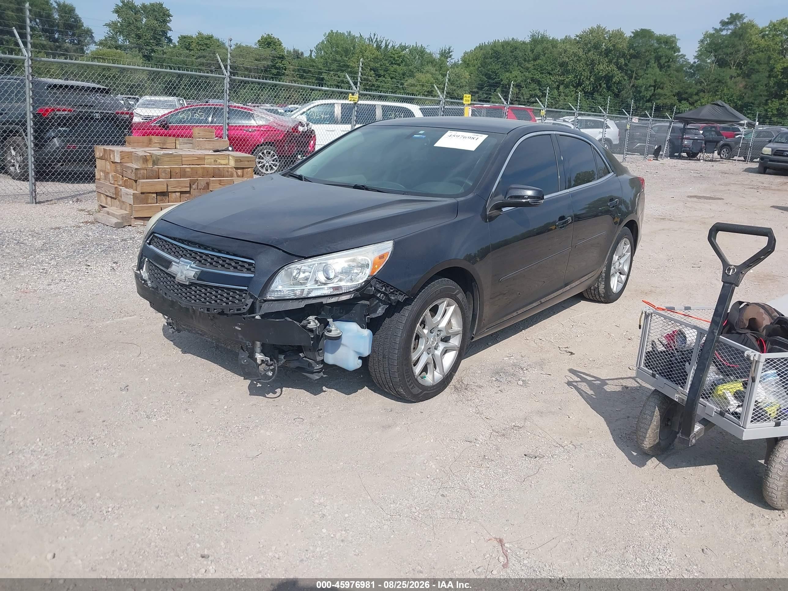 2013 Chevrolet Malibu 1lt Black vin: 1G11C5SA7DF344967