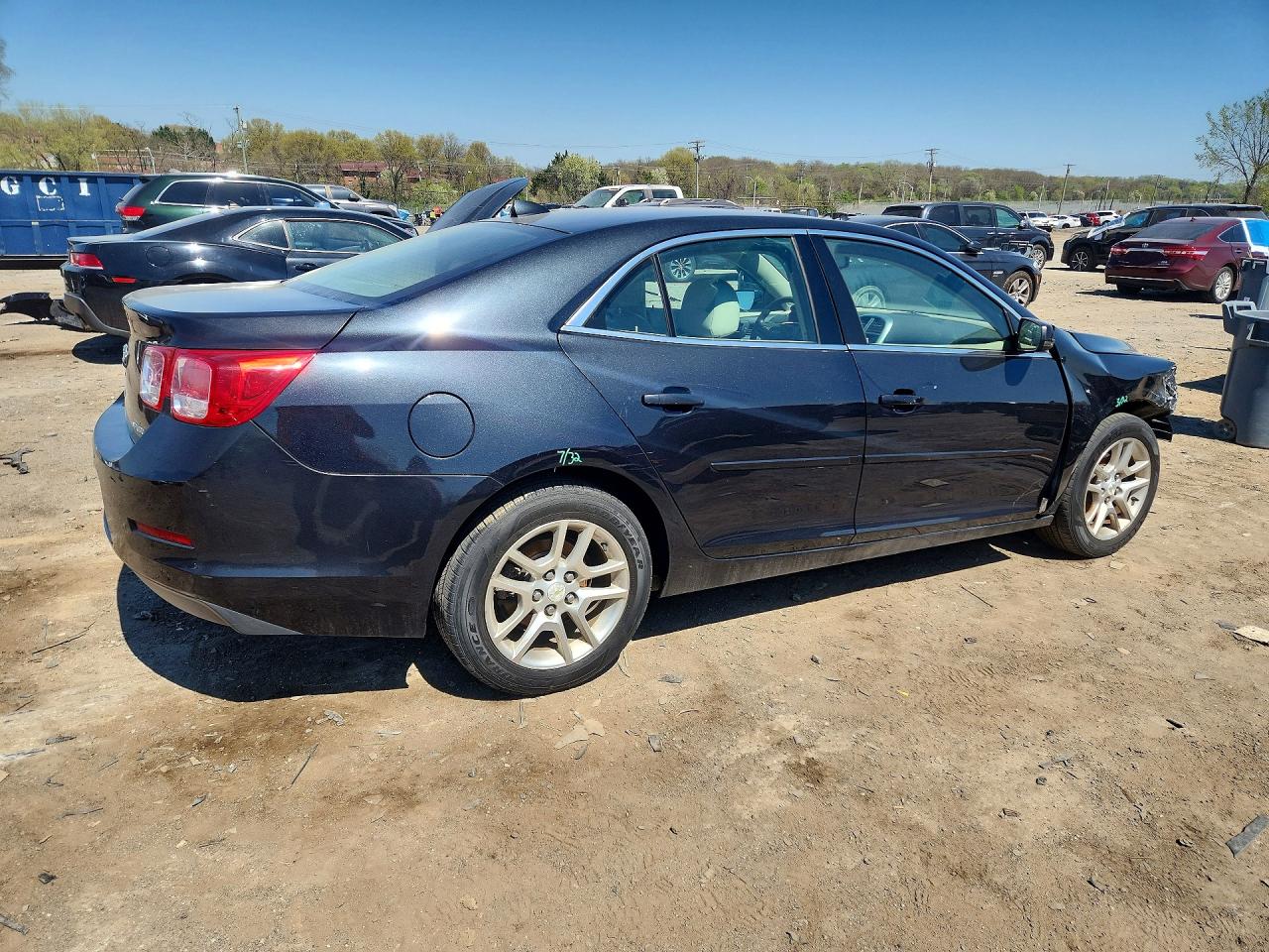 2013 Chevrolet Malibu 1lt Black vin: 1G11C5SA7DF348128
