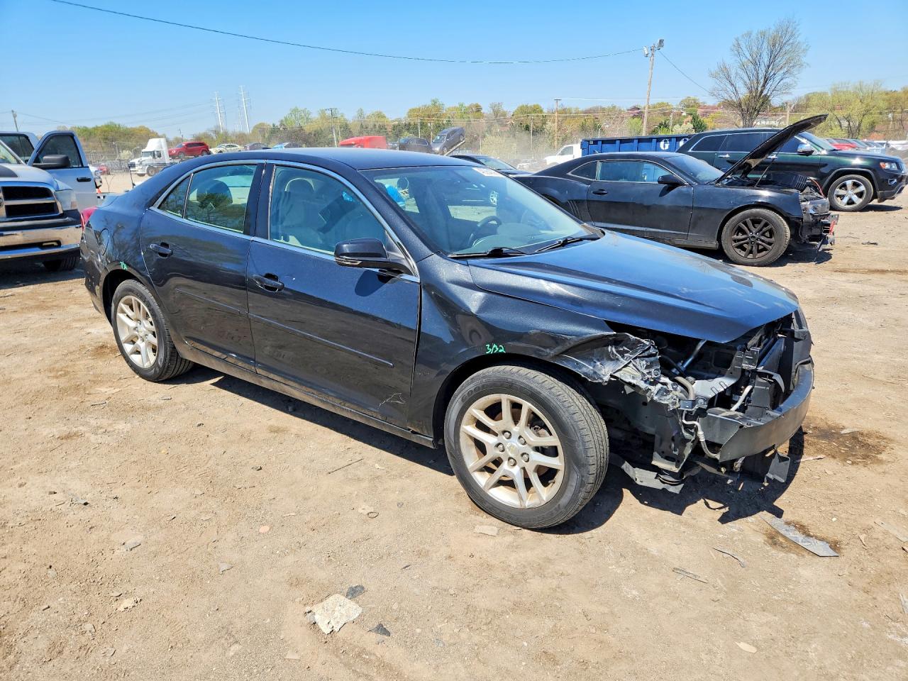 2013 Chevrolet Malibu 1lt Black vin: 1G11C5SA7DF348128