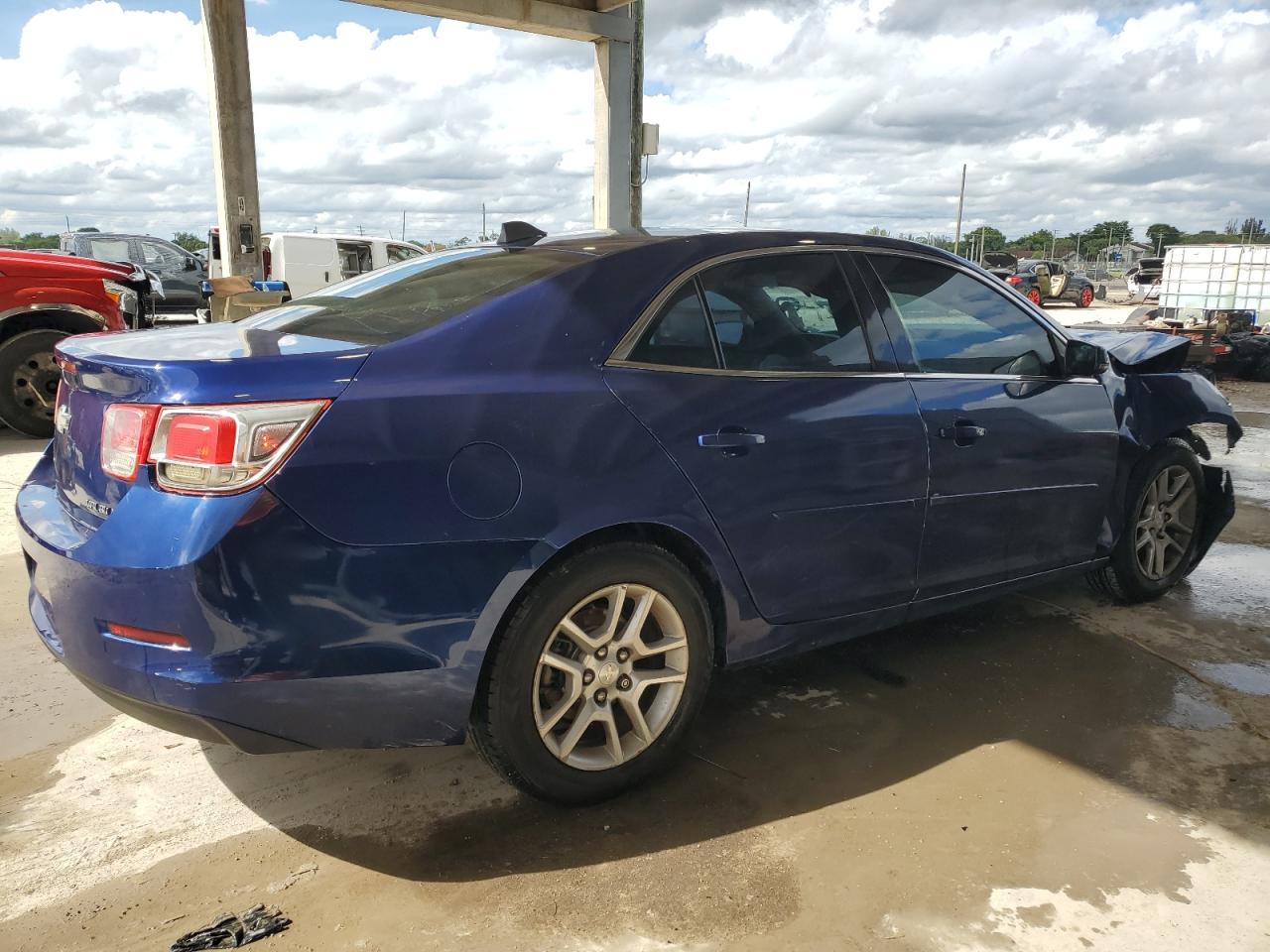 2013 Chevrolet Malibu 1lt Blue vin: 1G11C5SA7DU120397