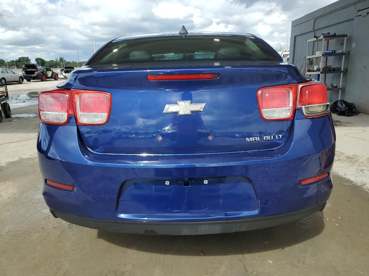 2013 Chevrolet Malibu 1lt Blue vin: 1G11C5SA7DU120397