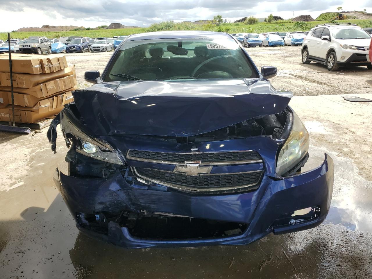 2013 Chevrolet Malibu 1lt Blue vin: 1G11C5SA7DU120397
