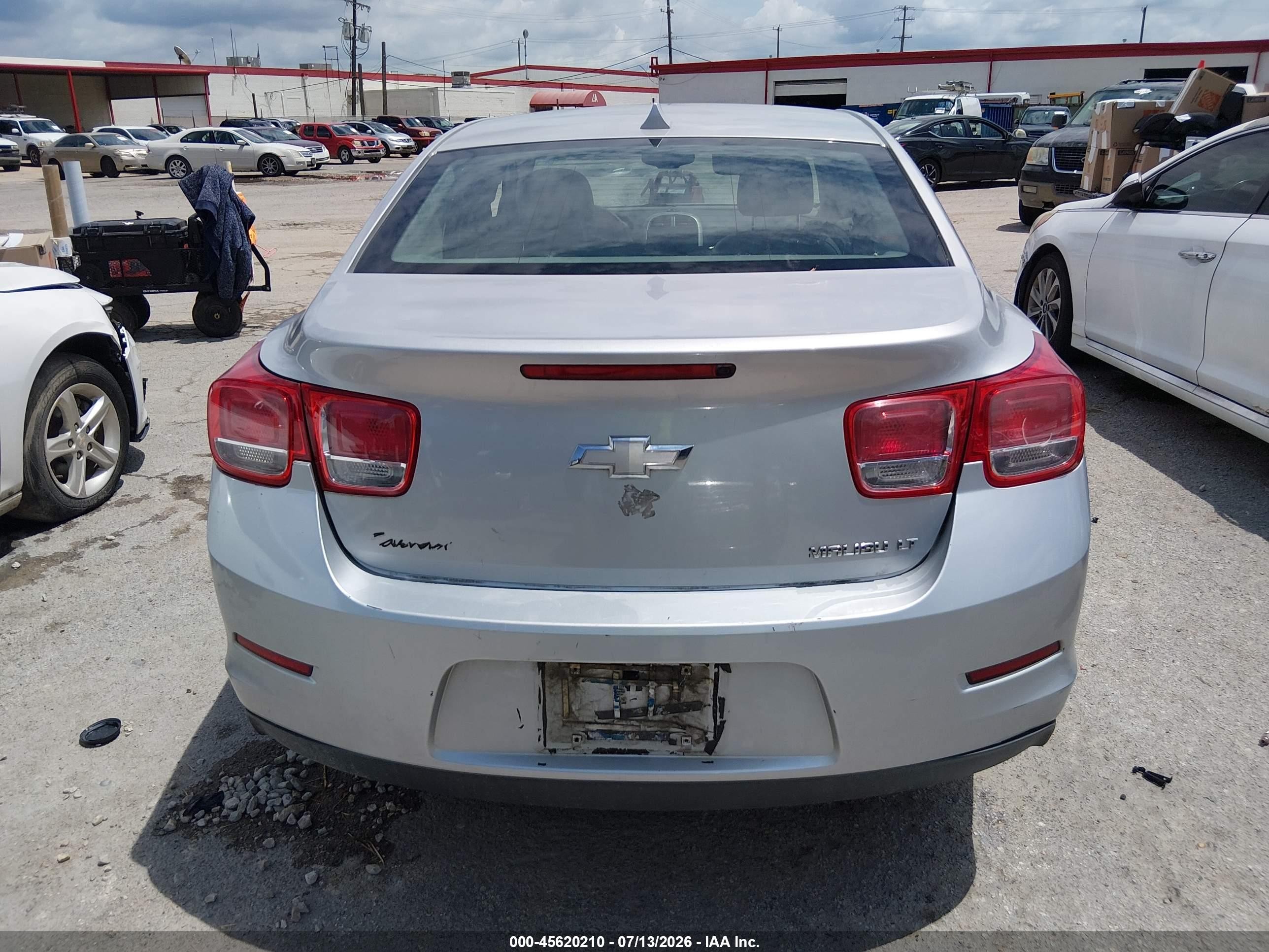 2013 Chevrolet Malibu 1lt Silver vin: 1G11C5SA8DF137861