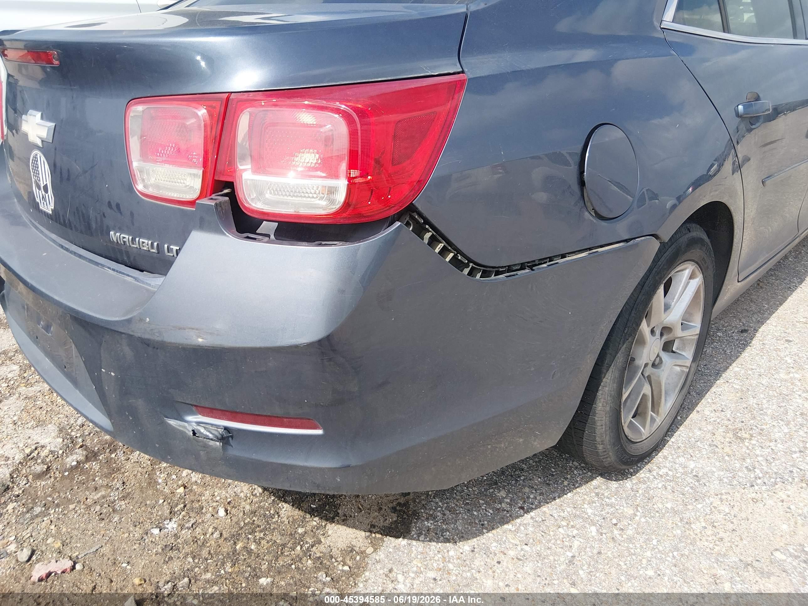 2013 Chevrolet Malibu 1lt Teal vin: 1G11C5SA8DF171332