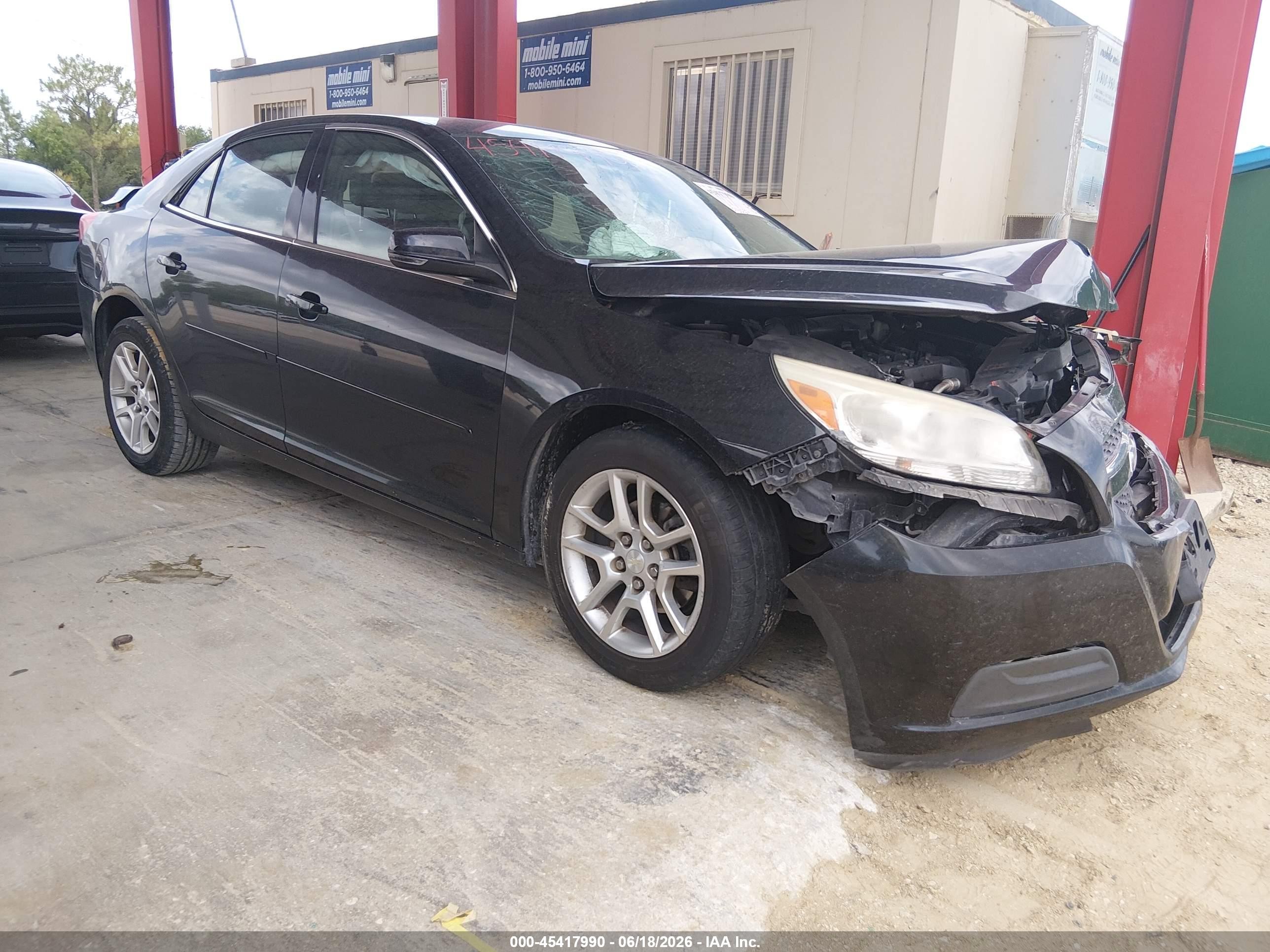 2013 Chevrolet Malibu 1lt Black vin: 1G11C5SA8DF181813