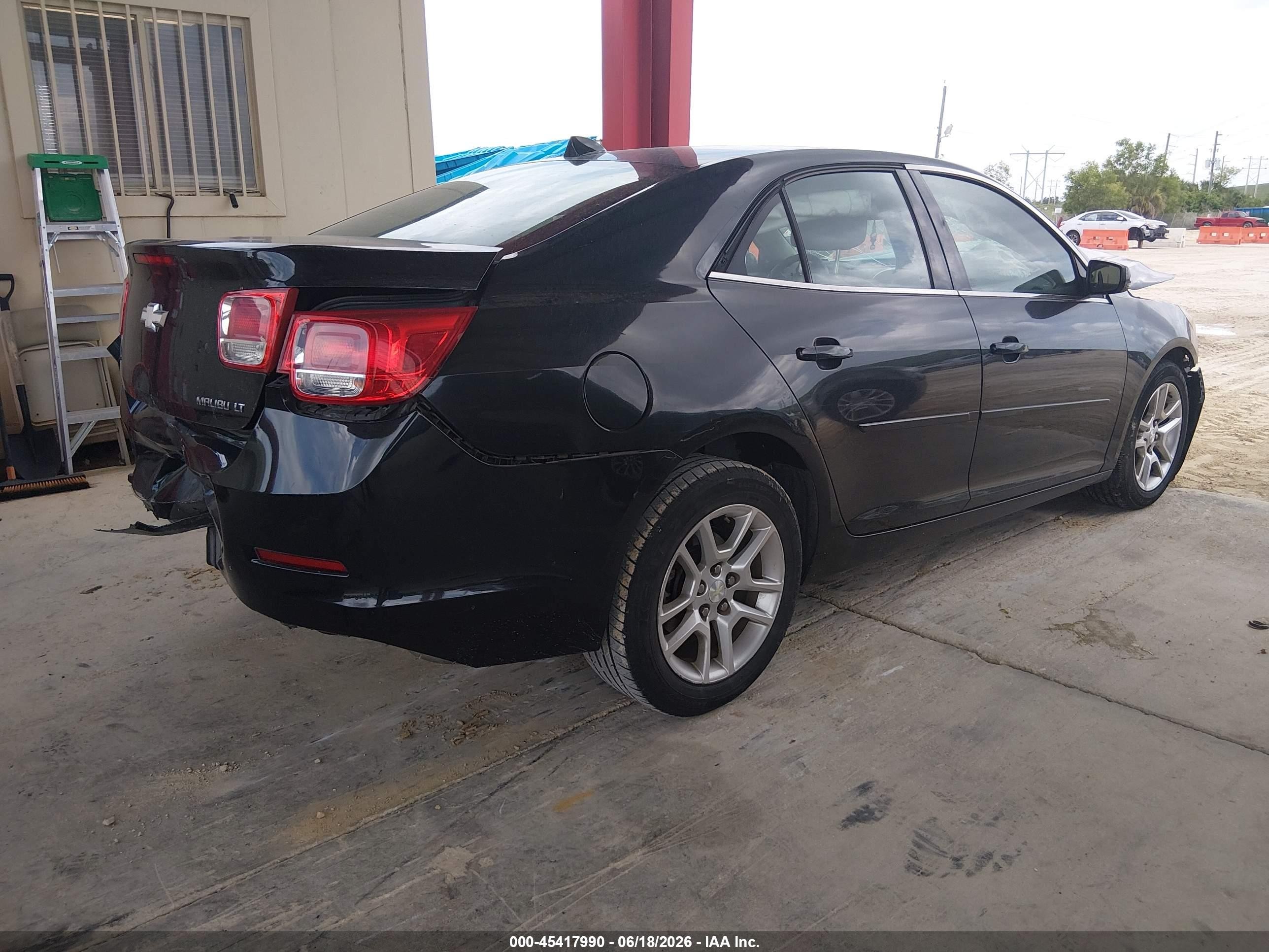 2013 Chevrolet Malibu 1lt Черный vin: 1G11C5SA8DF181813