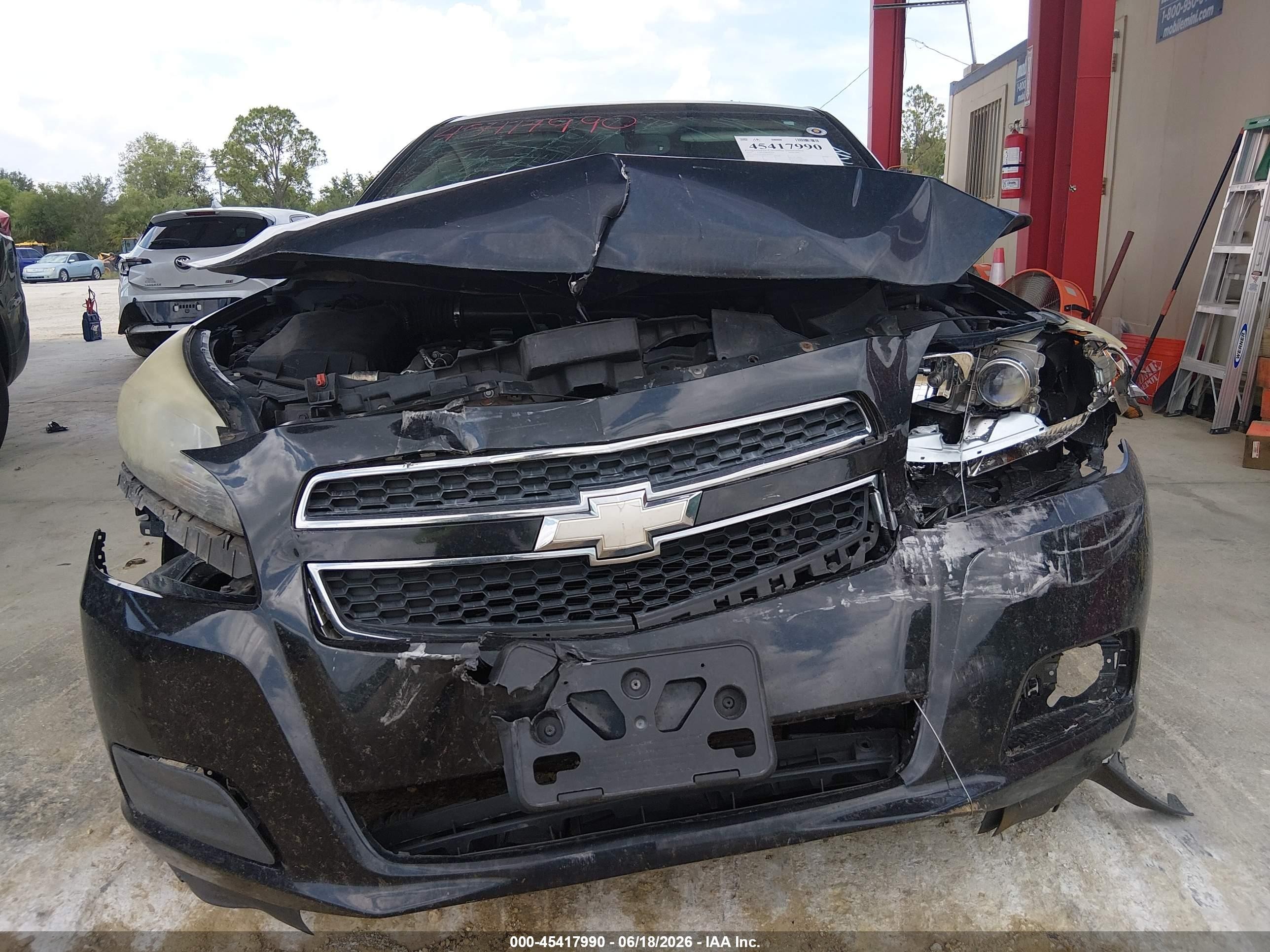2013 Chevrolet Malibu 1lt Черный vin: 1G11C5SA8DF181813