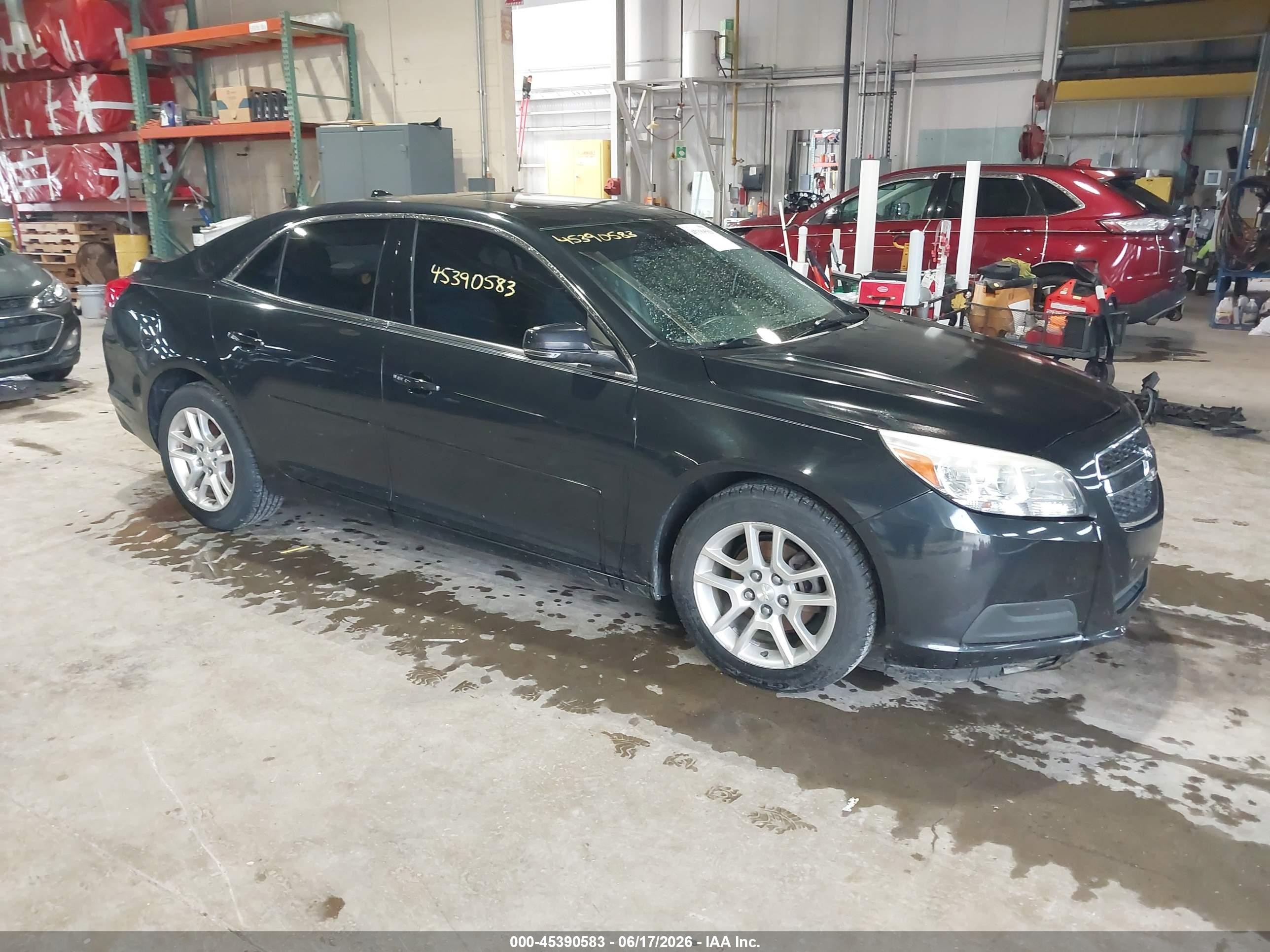2013 Chevrolet Malibu 1lt Black vin: 1G11C5SA8DF326106