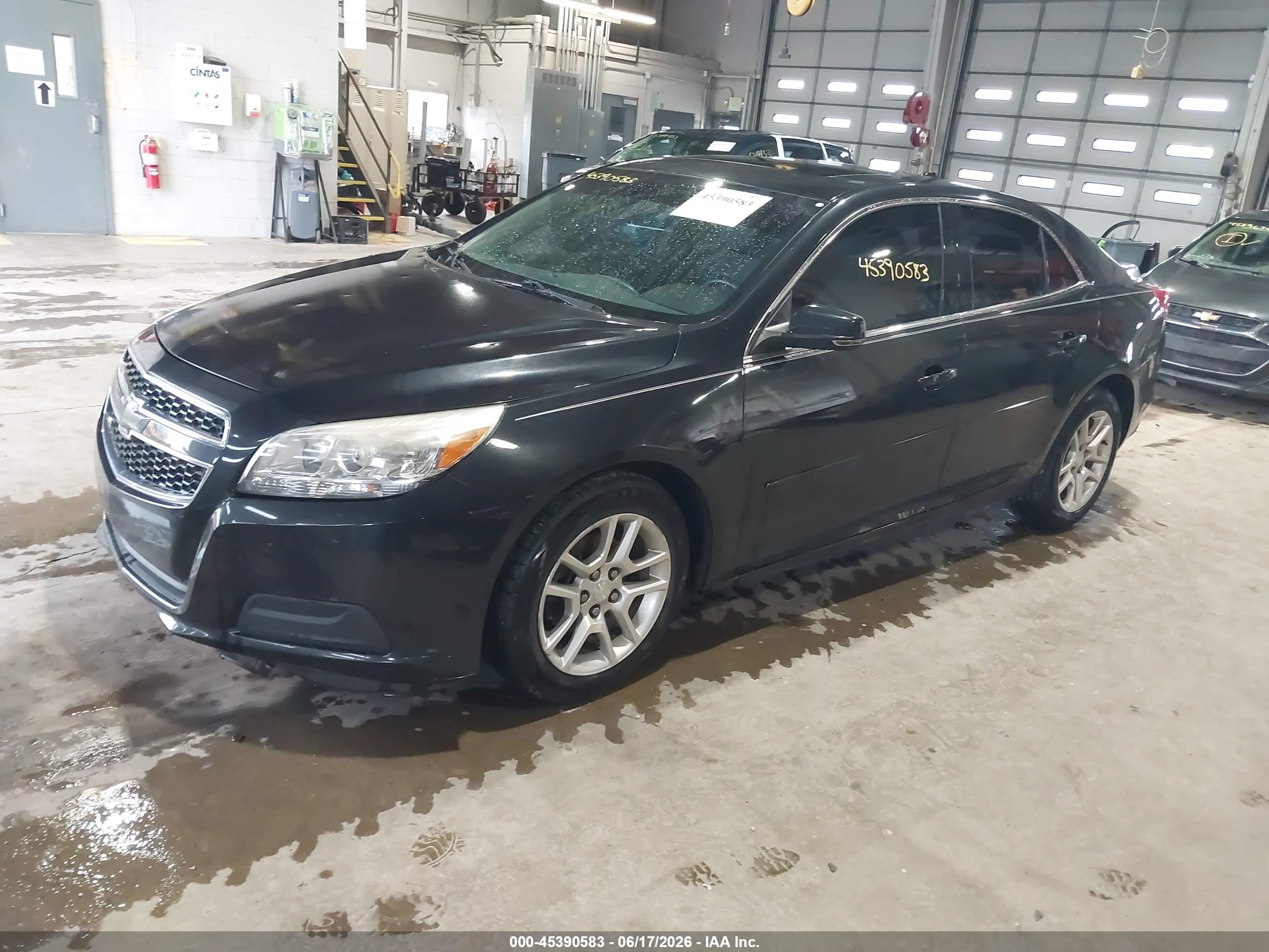 2013 Chevrolet Malibu 1lt Black vin: 1G11C5SA8DF326106