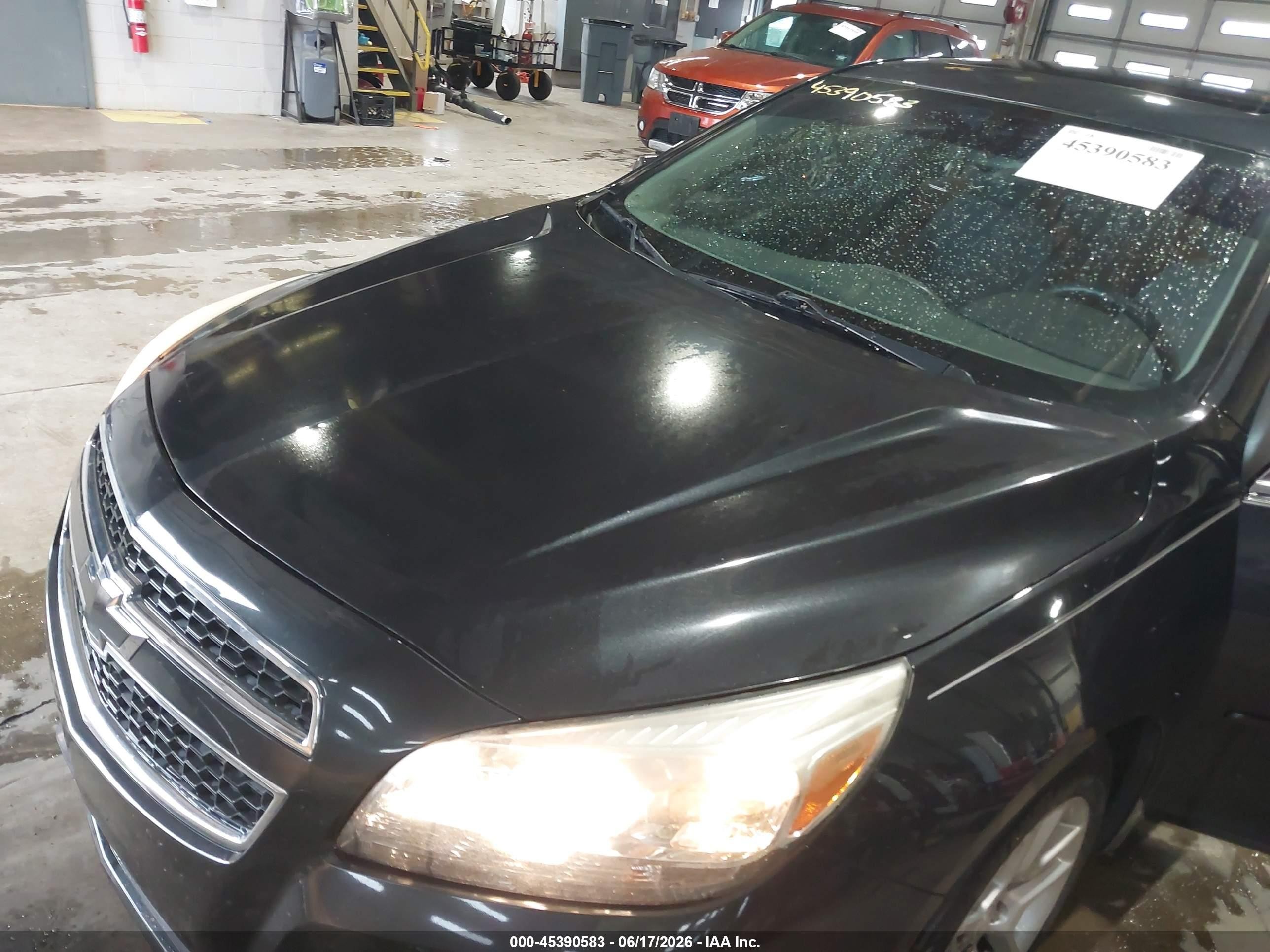 2013 Chevrolet Malibu 1lt Black vin: 1G11C5SA8DF326106