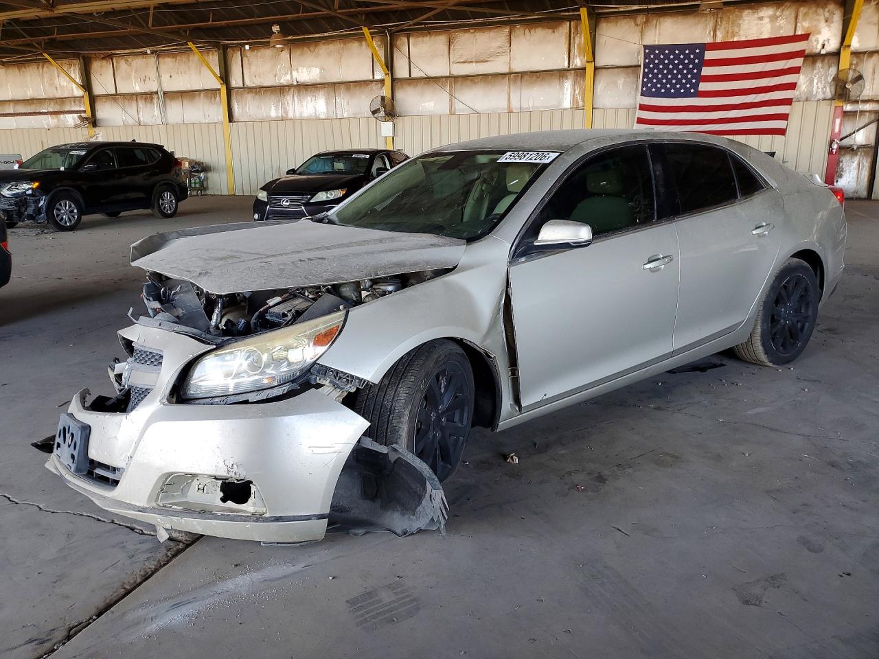 2013 Chevrolet Malibu 1lt Кремовый vin: 1G11C5SA8DF338904