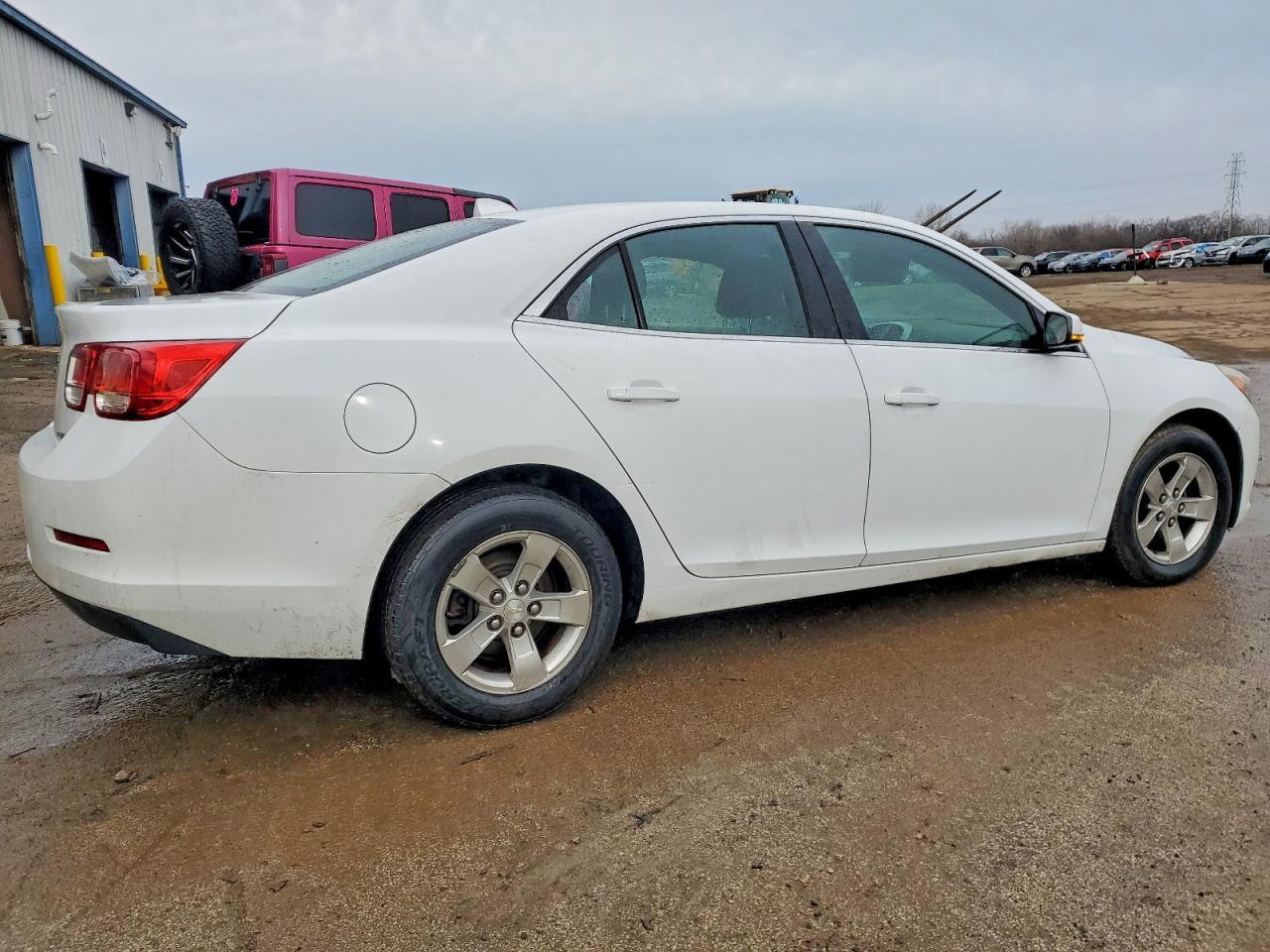 2013 Chevrolet Malibu 1lt White vin: 1G11C5SA8DF341446