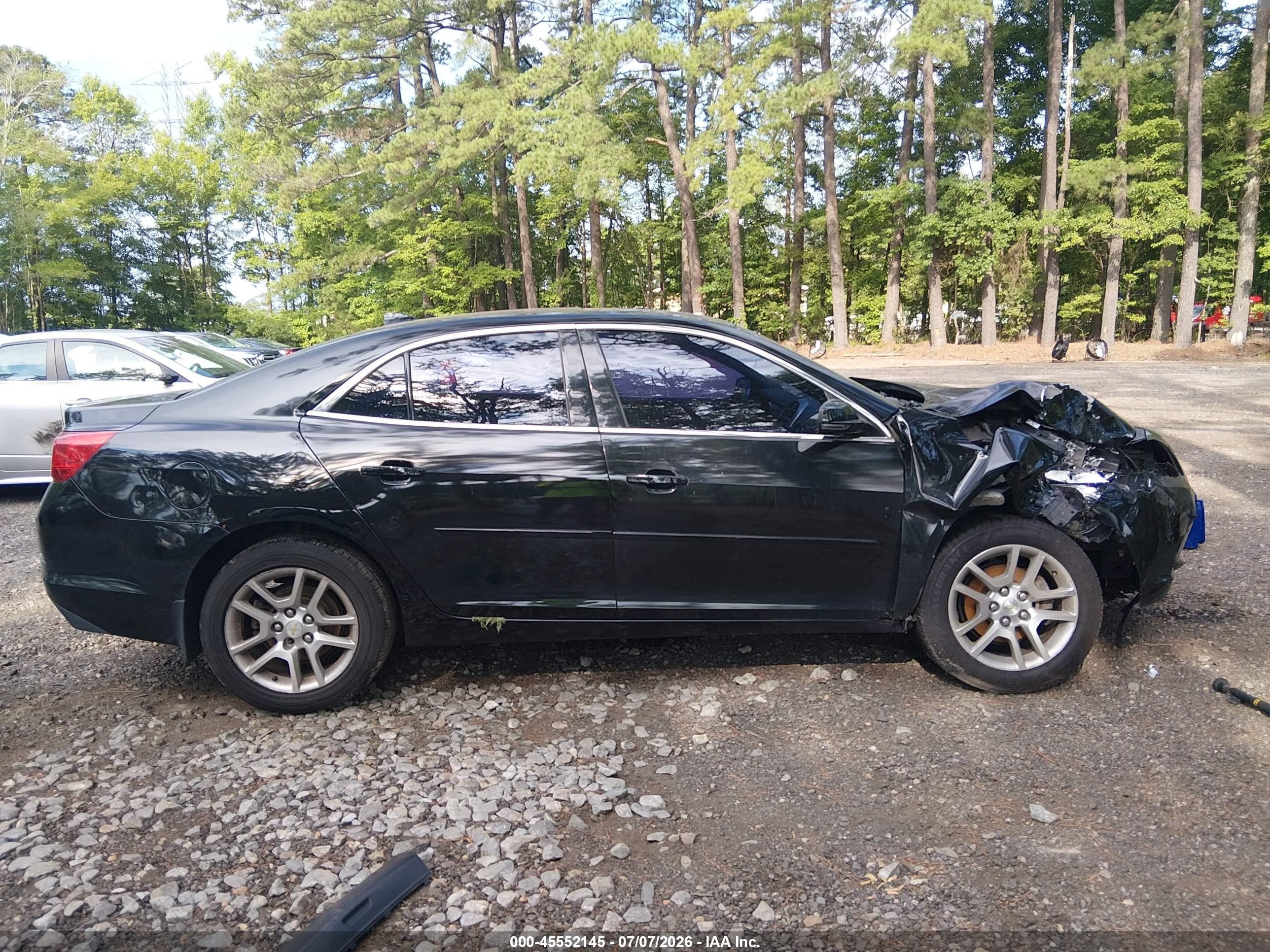 2013 Chevrolet Malibu 1lt Black vin: 1G11C5SA8DF342516