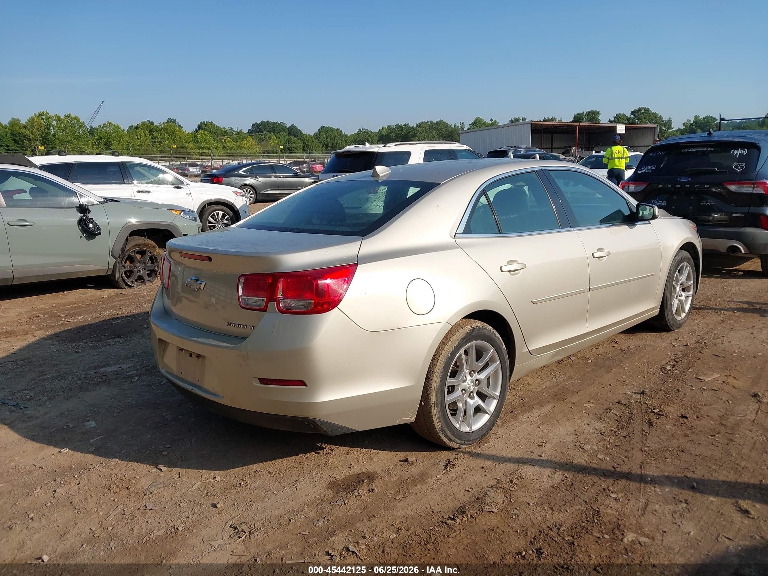 2013 Chevrolet Malibu 1lt Gold vin: 1G11C5SA8DF343553