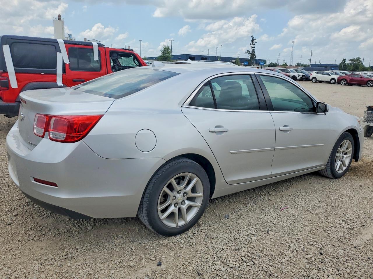 2013 Chevrolet Malibu 1lt Silver vin: 1G11C5SA8DU107528