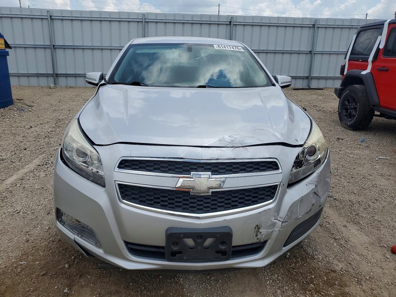 2013 Chevrolet Malibu 1lt Silver vin: 1G11C5SA8DU107528