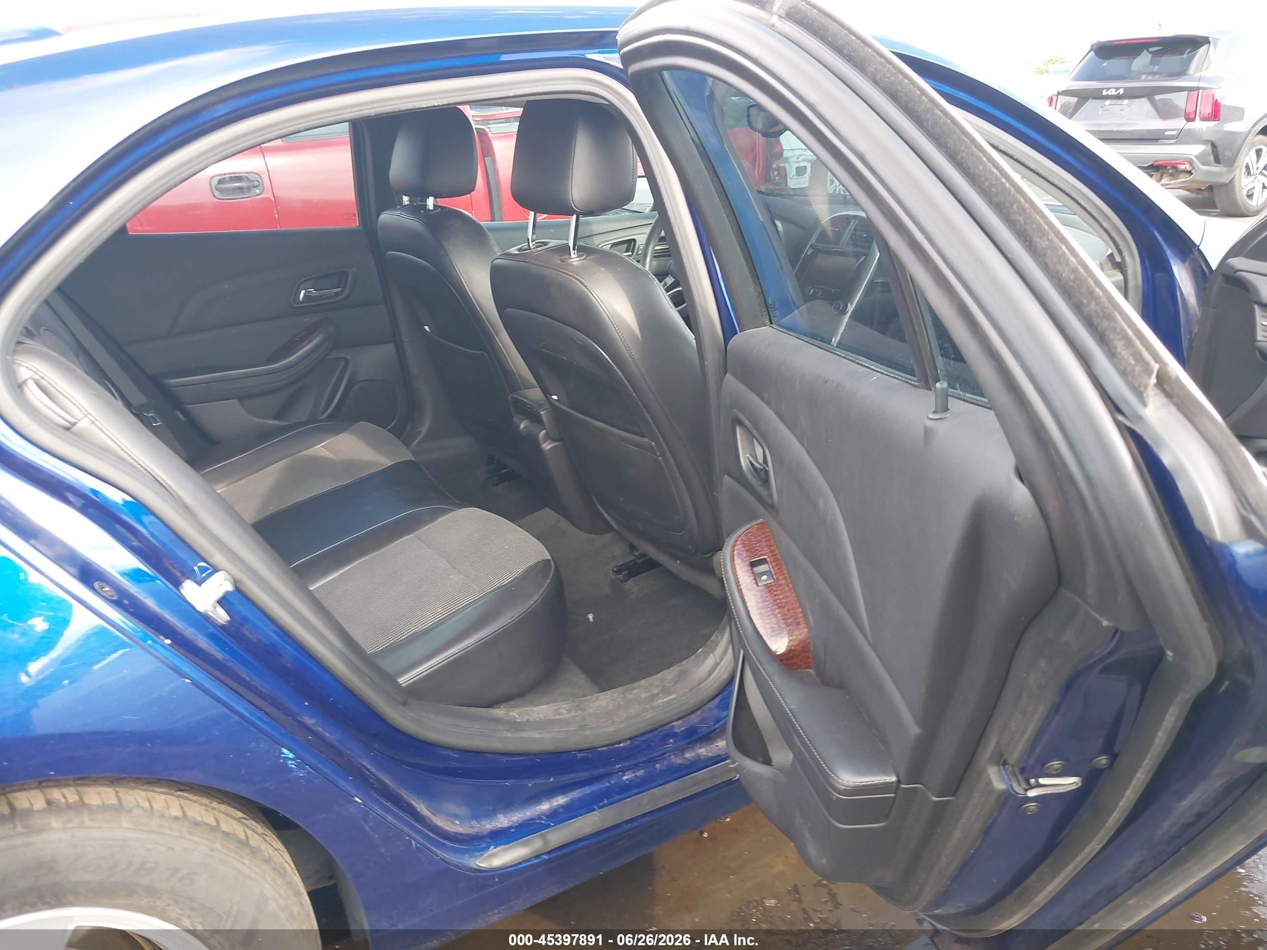 2013 Chevrolet Malibu 1lt Blue vin: 1G11C5SA8DU118156