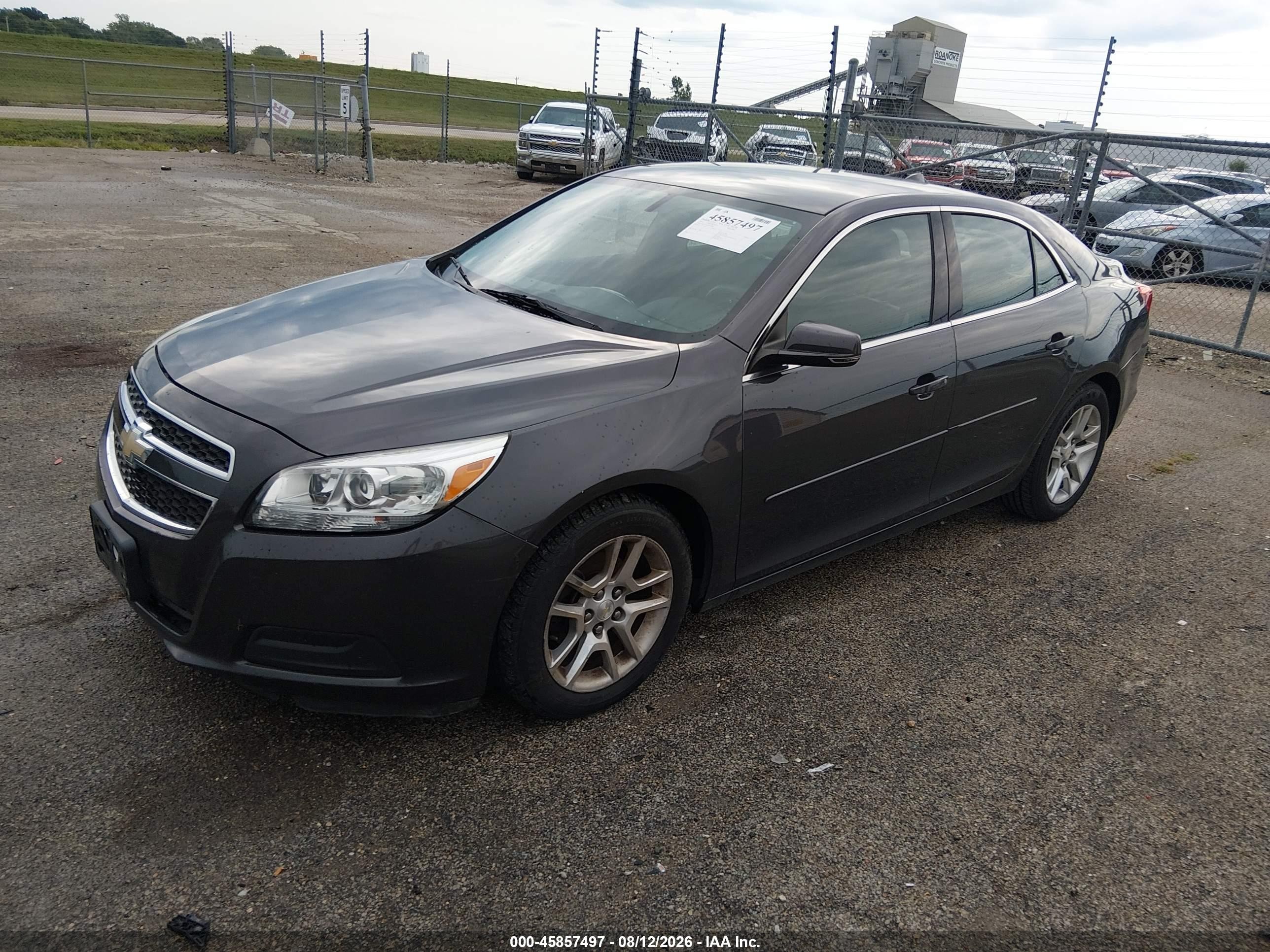 2013 Chevrolet Malibu 1lt Gray vin: 1G11C5SA9DF132085