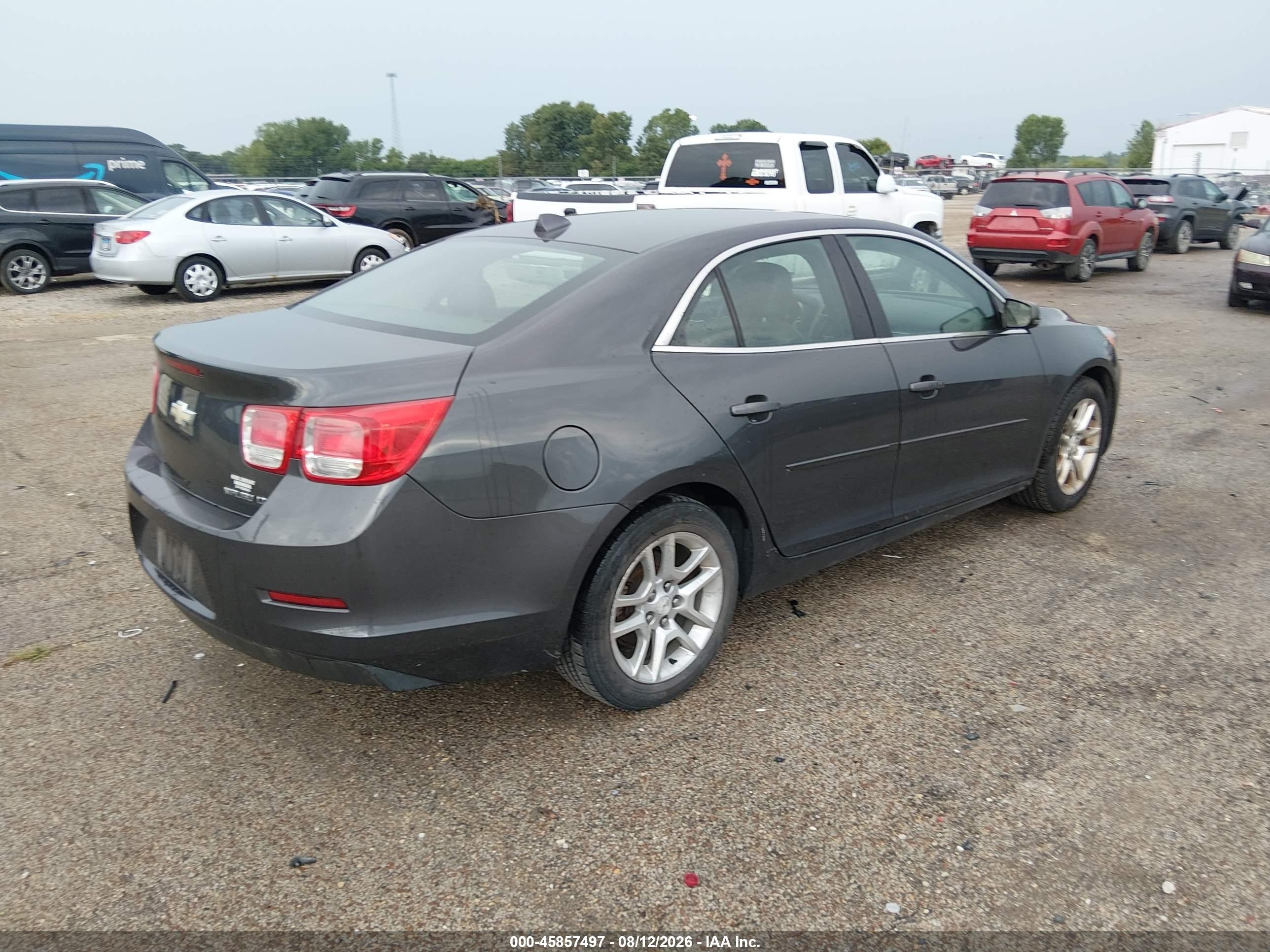2013 Chevrolet Malibu 1lt Gray vin: 1G11C5SA9DF132085