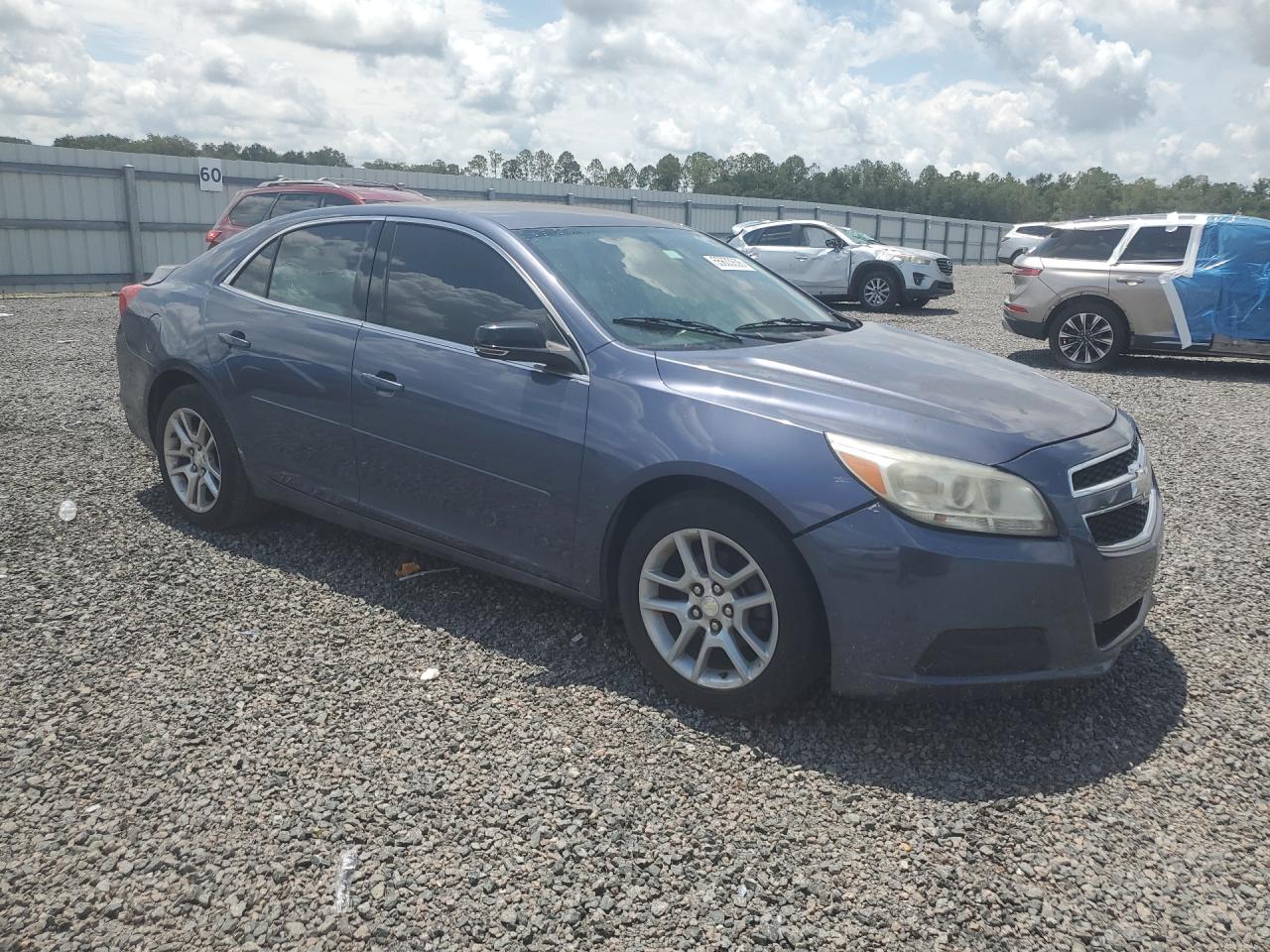 2013 Chevrolet Malibu 1lt Blue vin: 1G11C5SA9DF155849