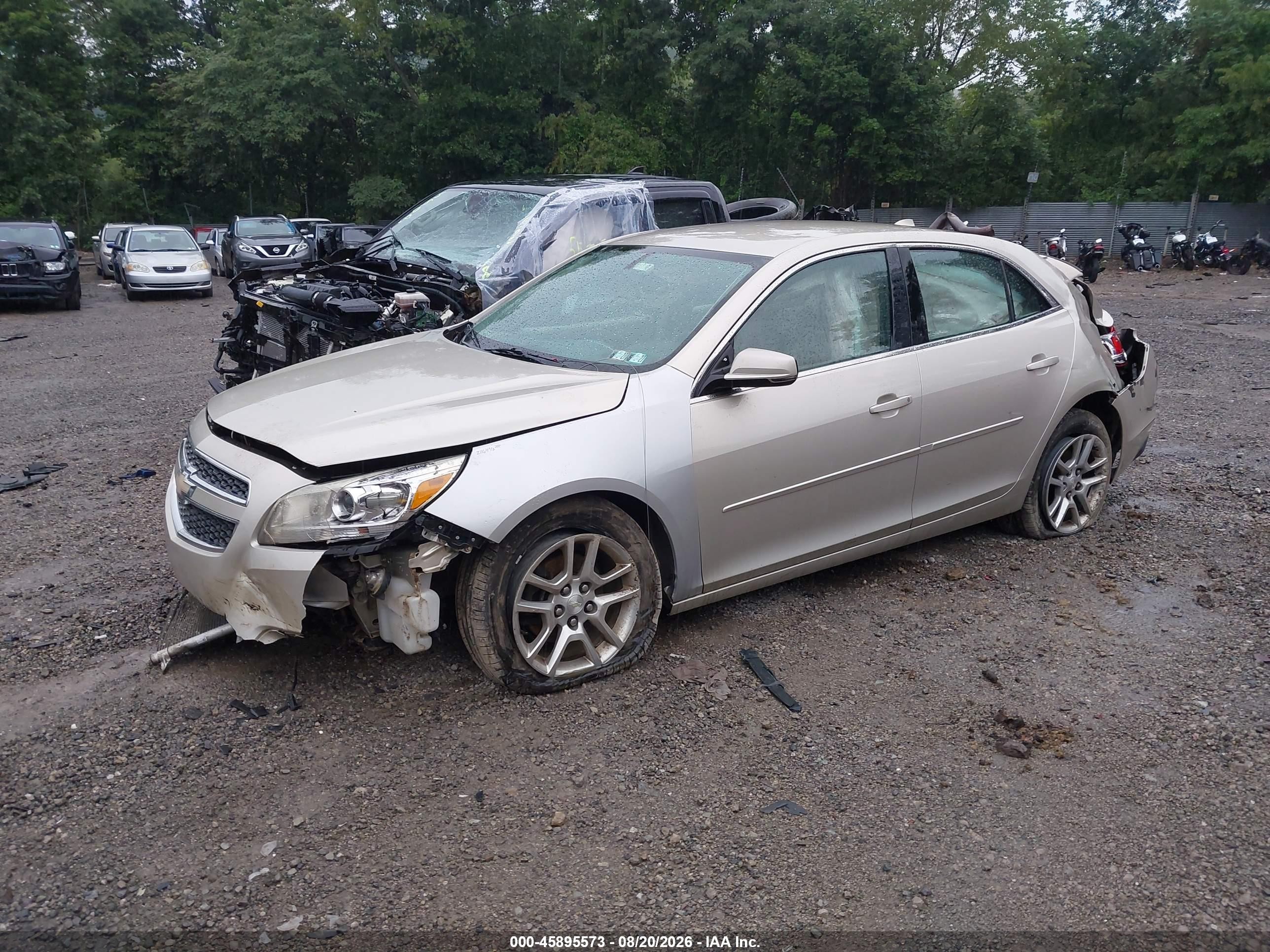 2013 Chevrolet Malibu 1lt Beige vin: 1G11C5SA9DF170500