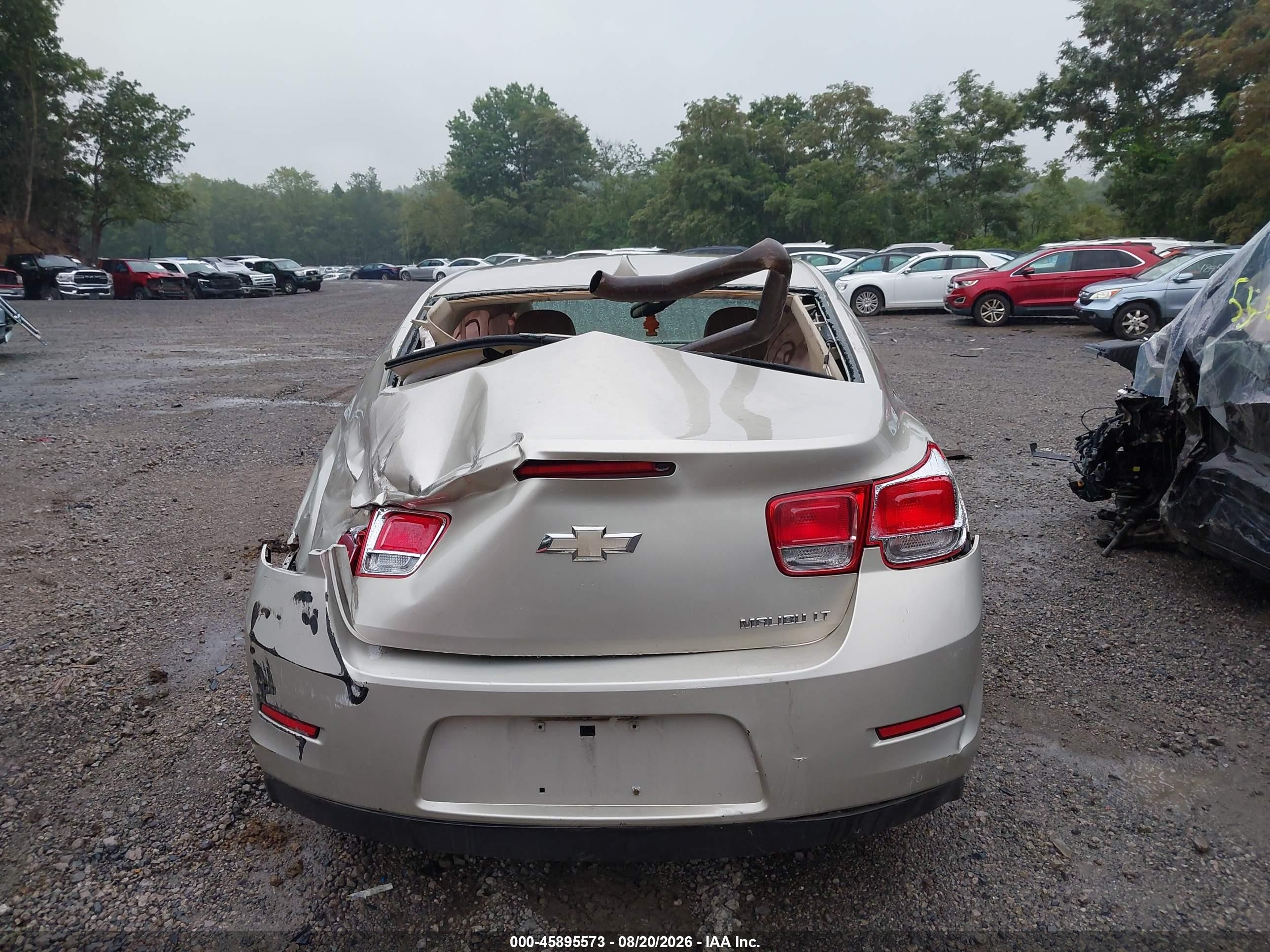 2013 Chevrolet Malibu 1lt Beige vin: 1G11C5SA9DF170500