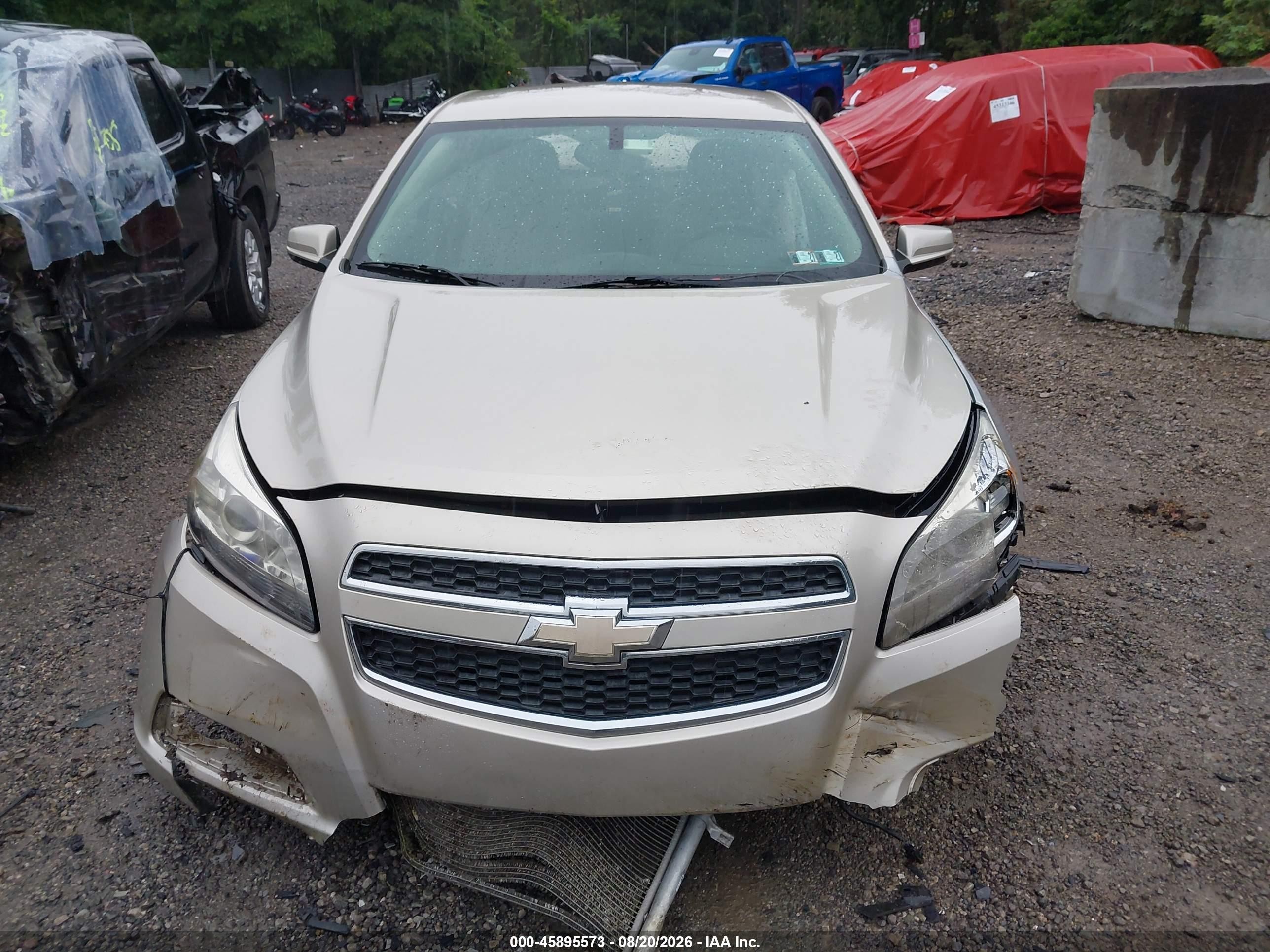 2013 Chevrolet Malibu 1lt Beige vin: 1G11C5SA9DF170500