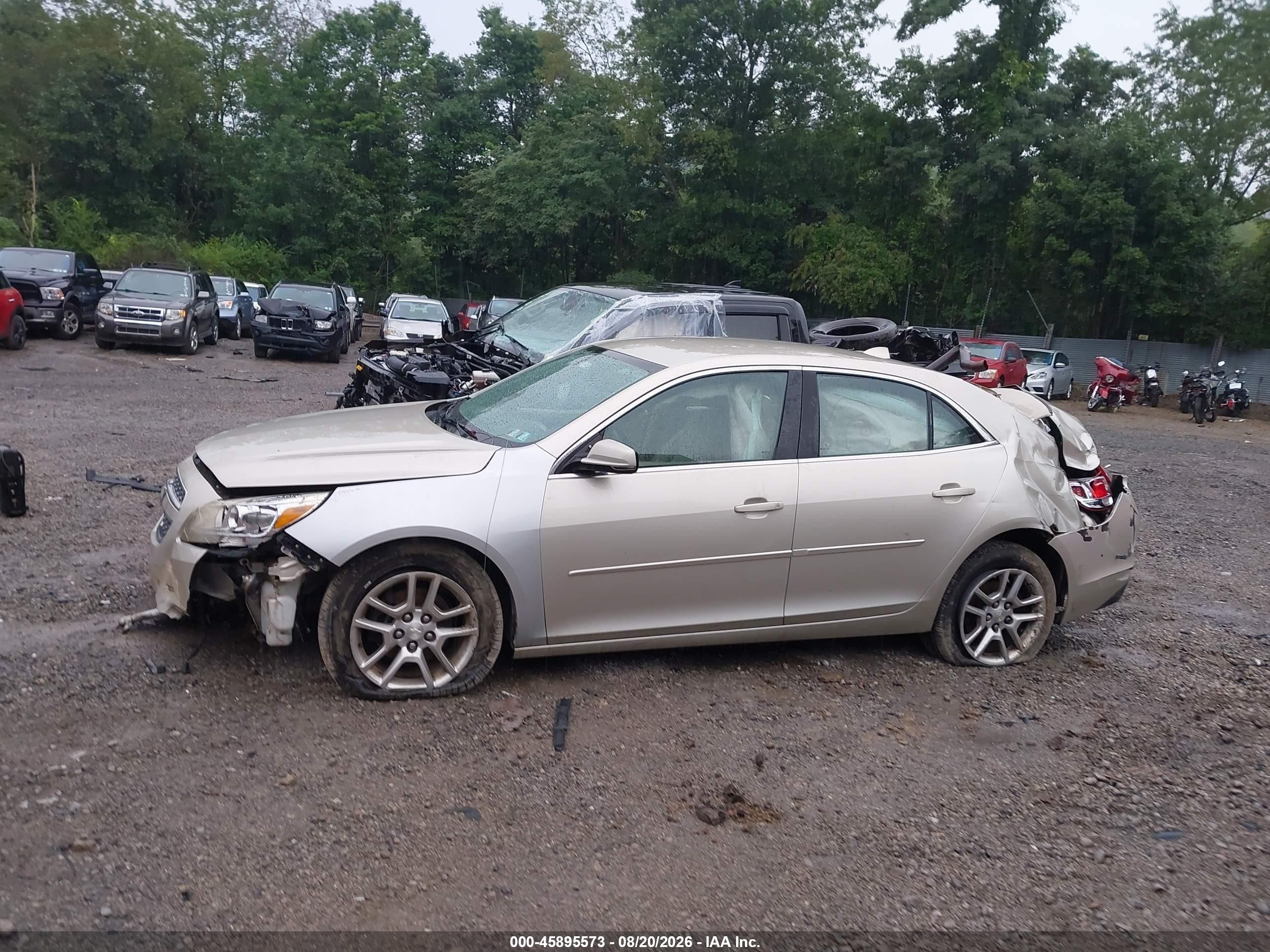 2013 Chevrolet Malibu 1lt Beige vin: 1G11C5SA9DF170500