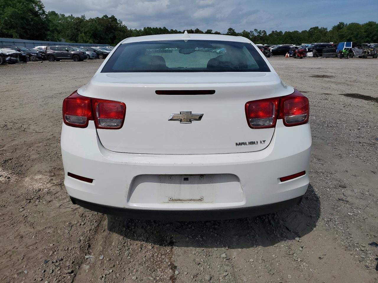 2013 Chevrolet Malibu 1lt White vin: 1G11C5SA9DF170965