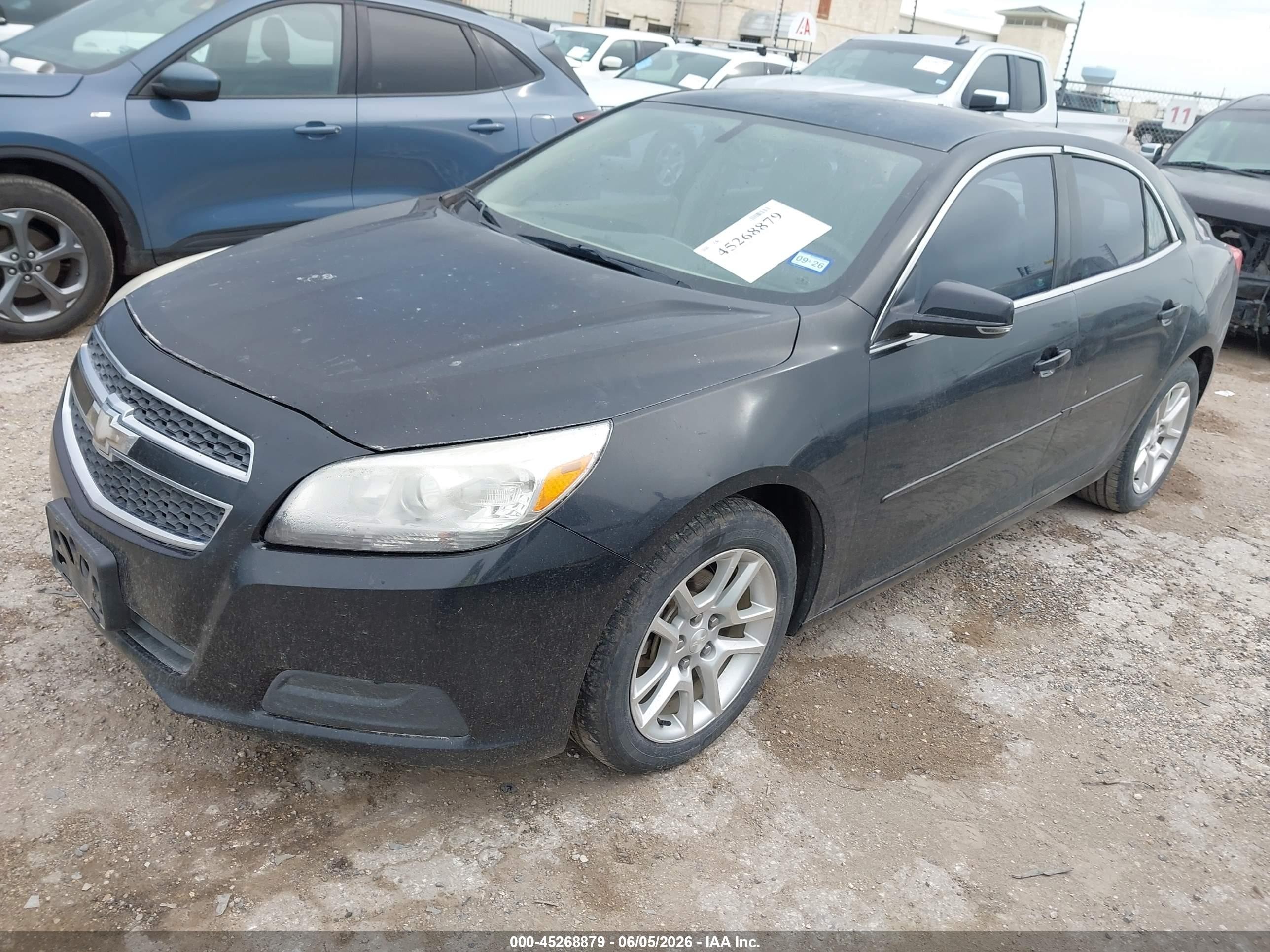 2013 Chevrolet Malibu 1lt Black vin: 1G11C5SA9DF205410