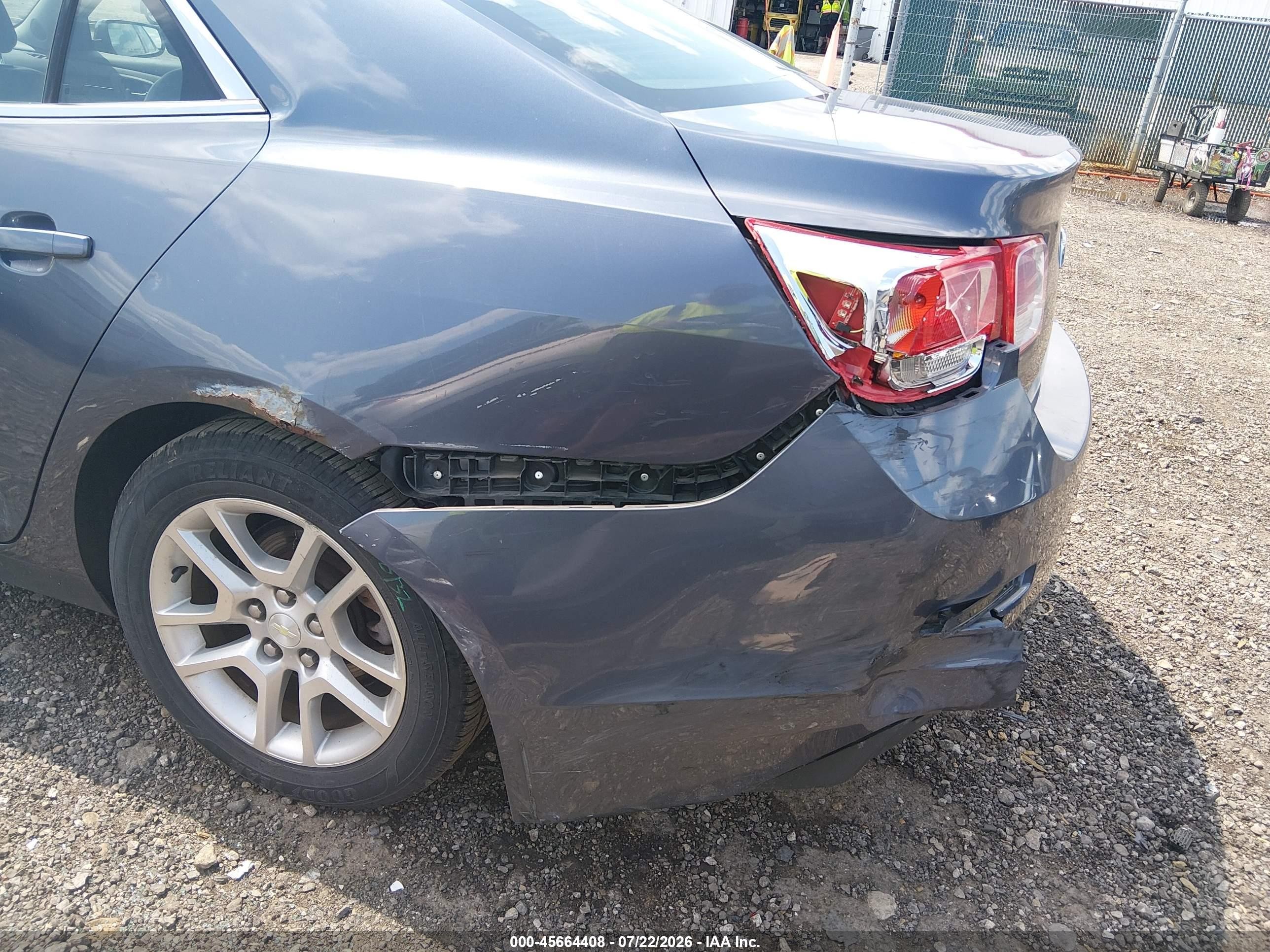2013 Chevrolet Malibu 1lt Blue vin: 1G11C5SA9DF206914